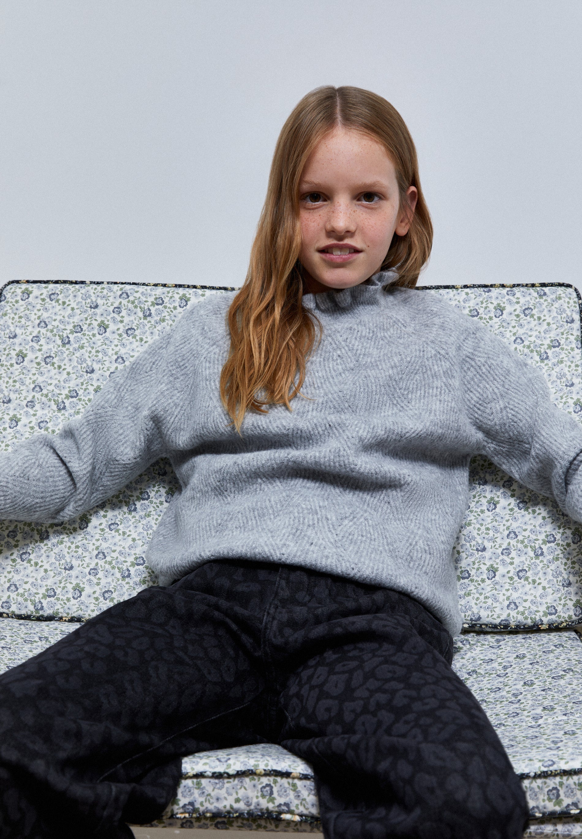 ANIMAL PRINT CULOTTES JEANS