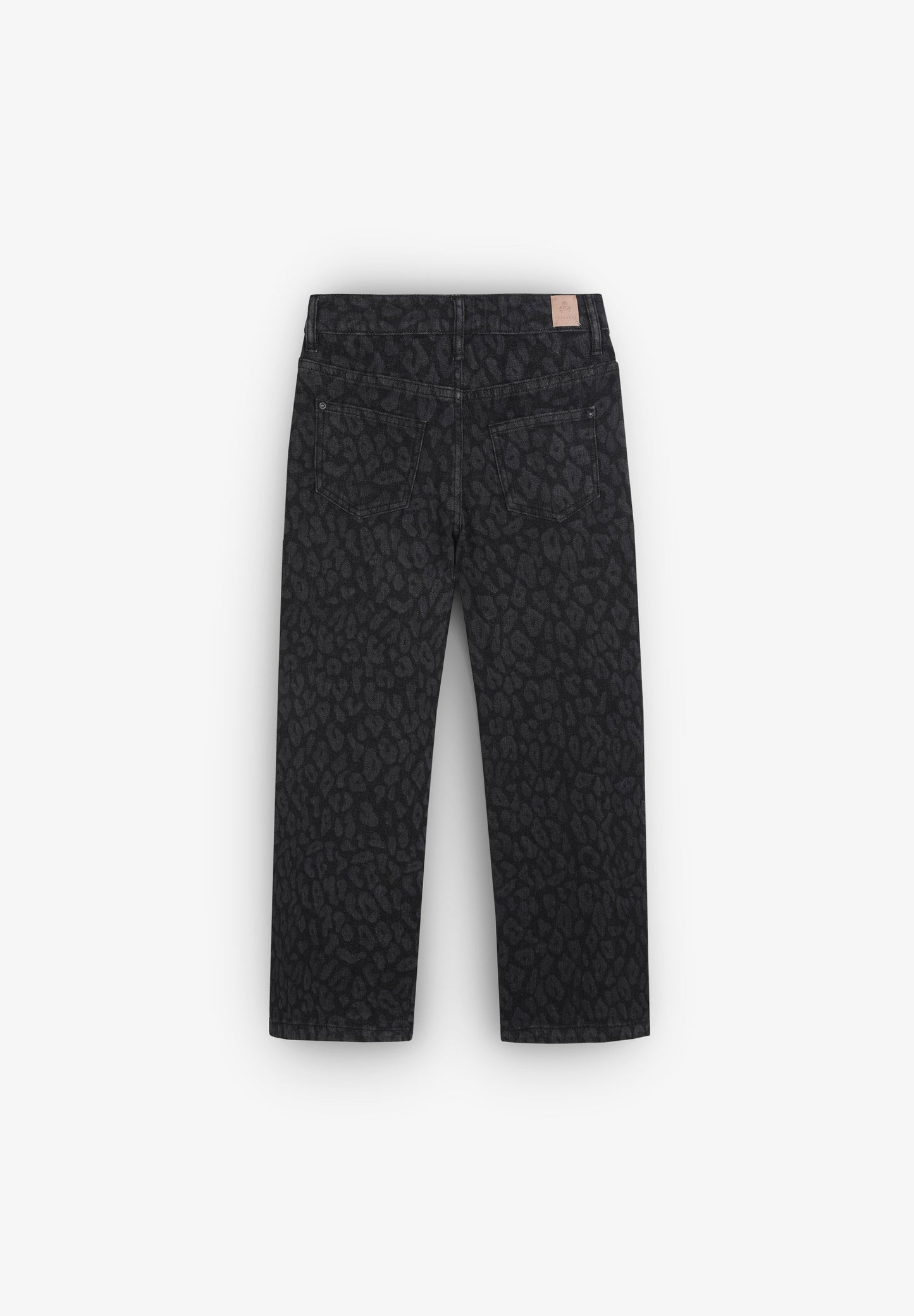 ANIMAL PRINT CULOTTES JEANS