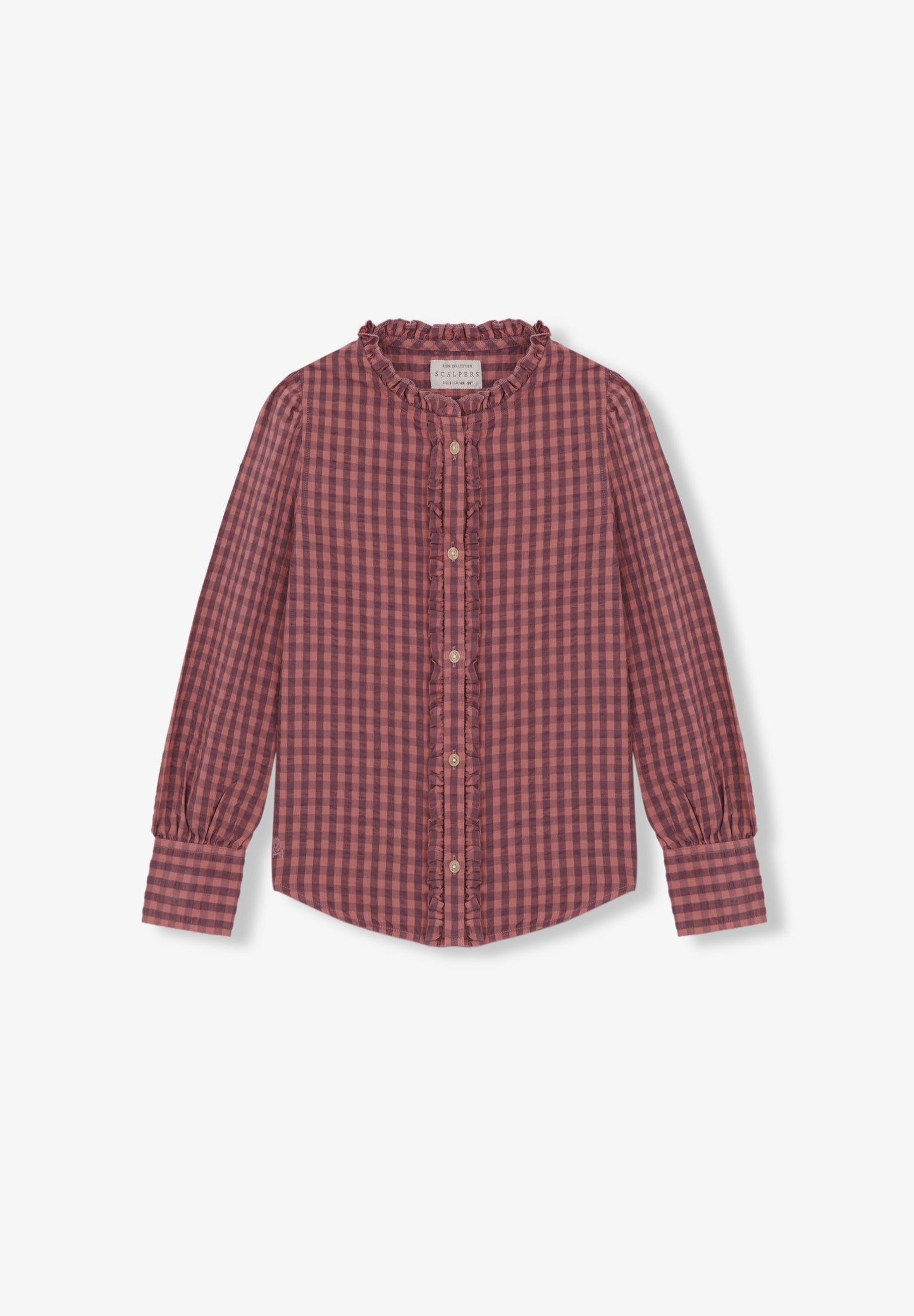 GINGHAM BLOUSE