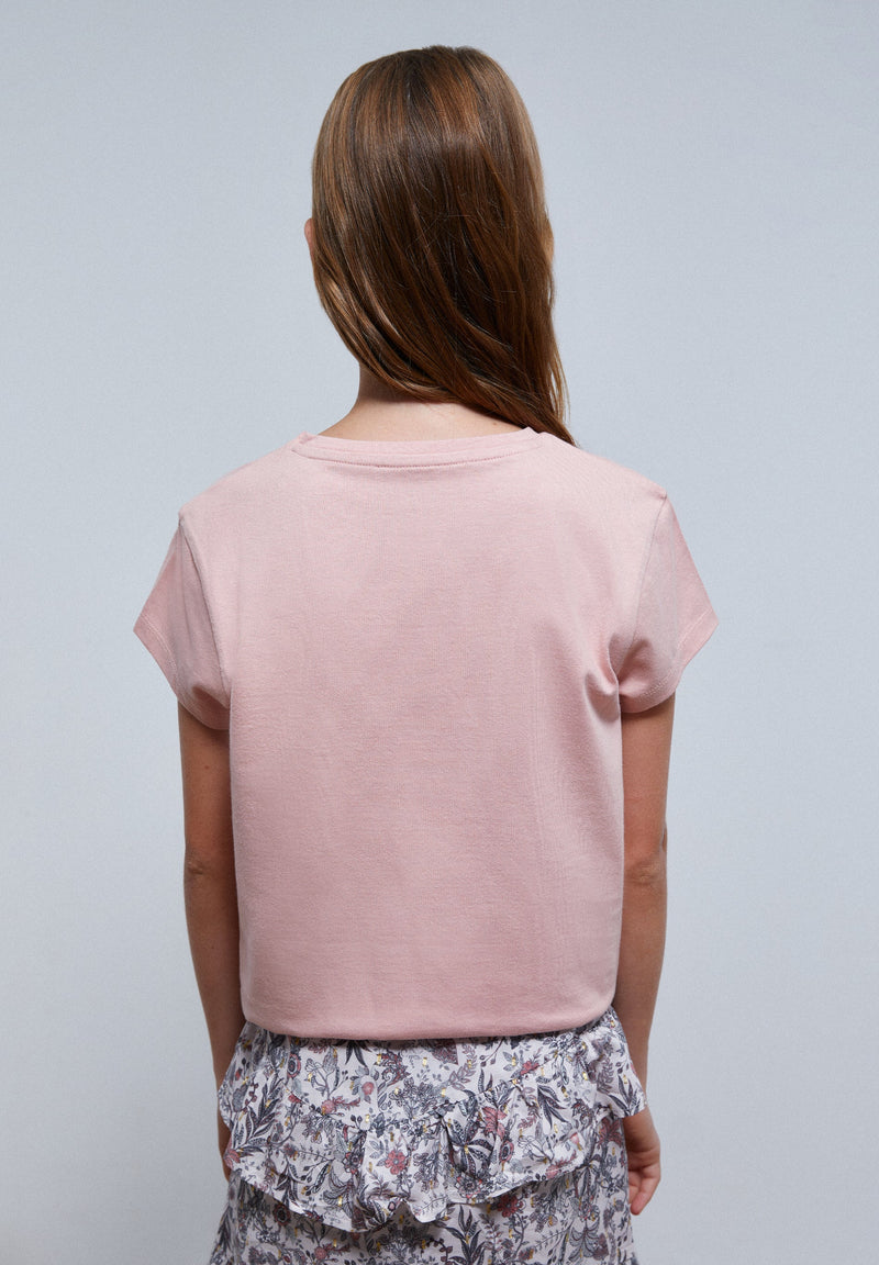 FOIL FLORAL T-SHIRT