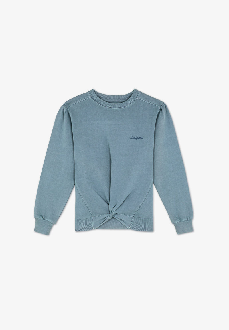 FRONT KNOT SWEATSHIRT