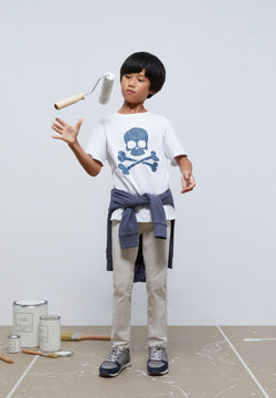PRINTED SKULL T-SHIRT