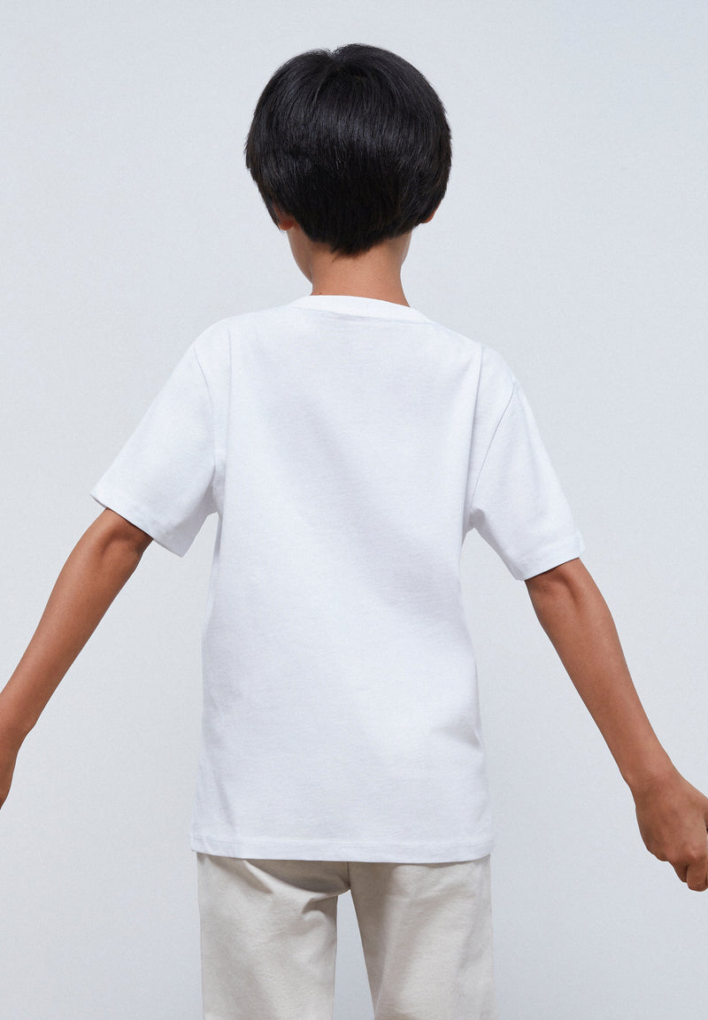 PRINTED SKULL T-SHIRT
