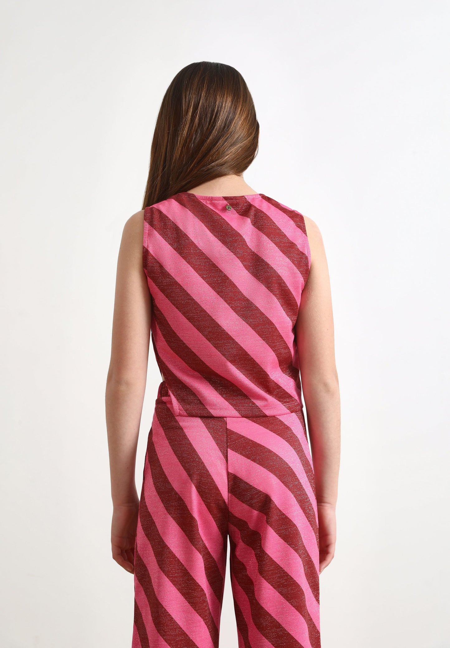 LUREX TOP WITH STRIPES
