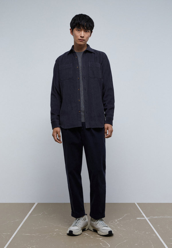 CORDUROY OVERSHIRT WITH POCKETS