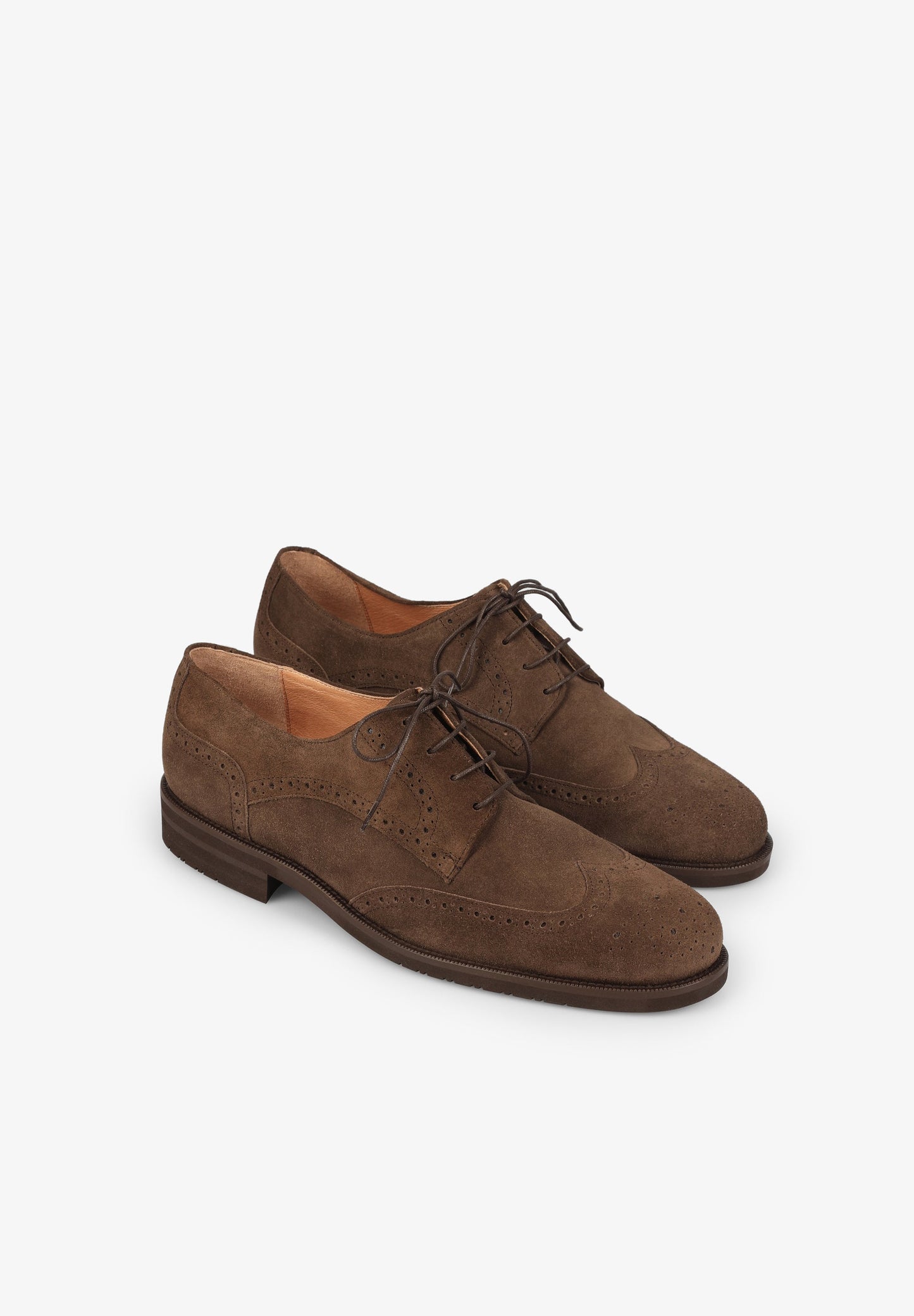 SUEDE BROGUES