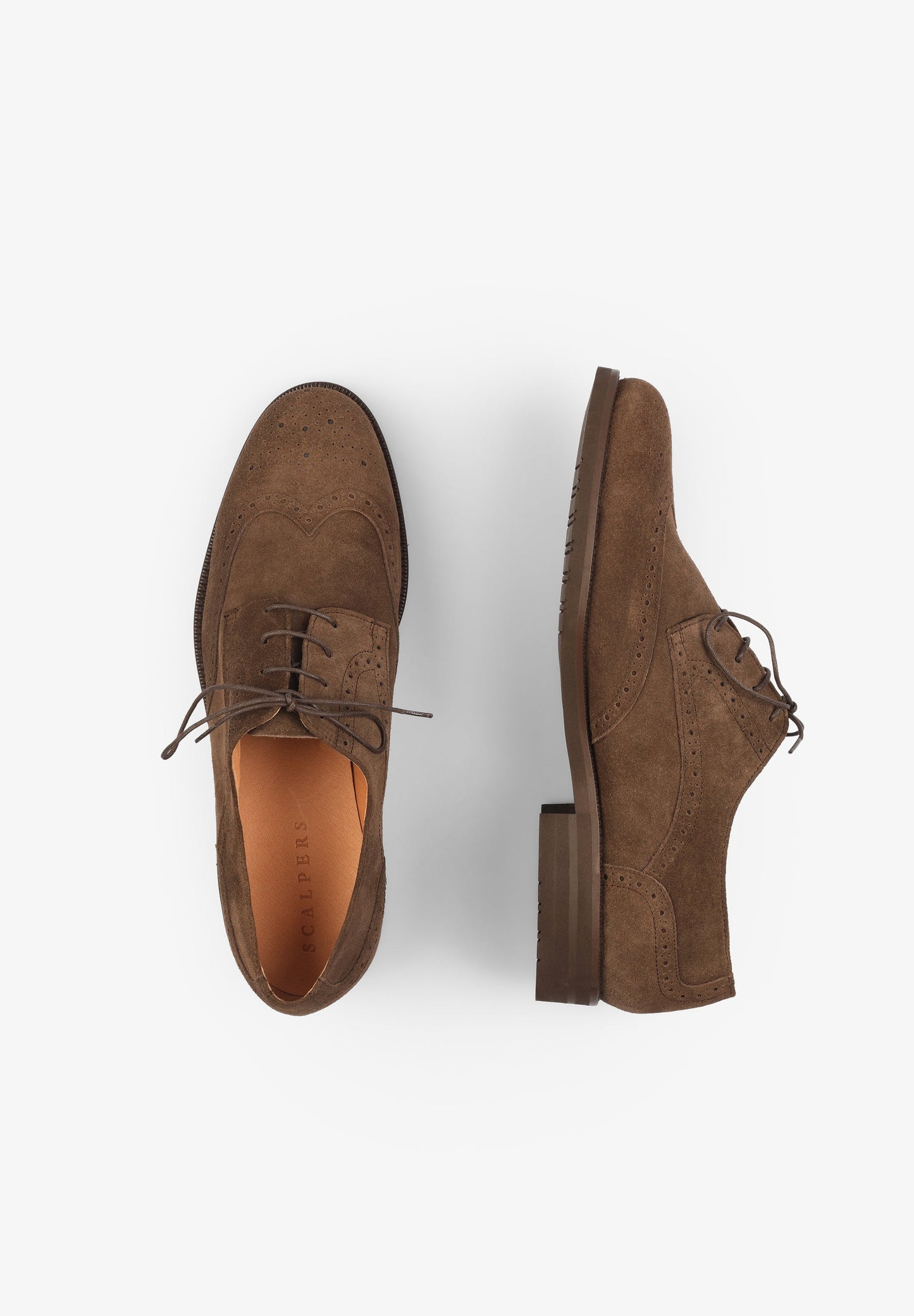 SUEDE BROGUES