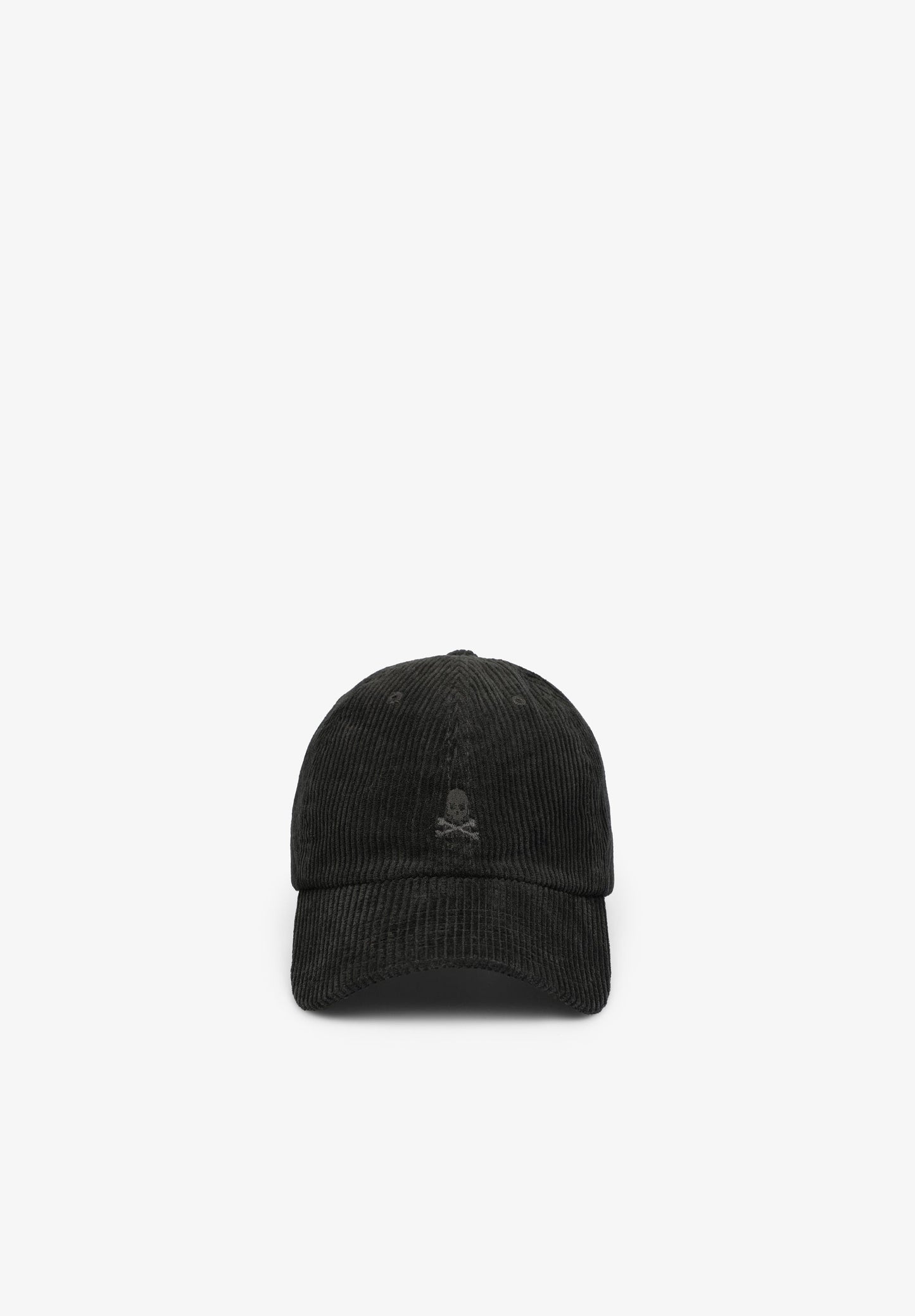 CORDUROY CAP WITH SKULL