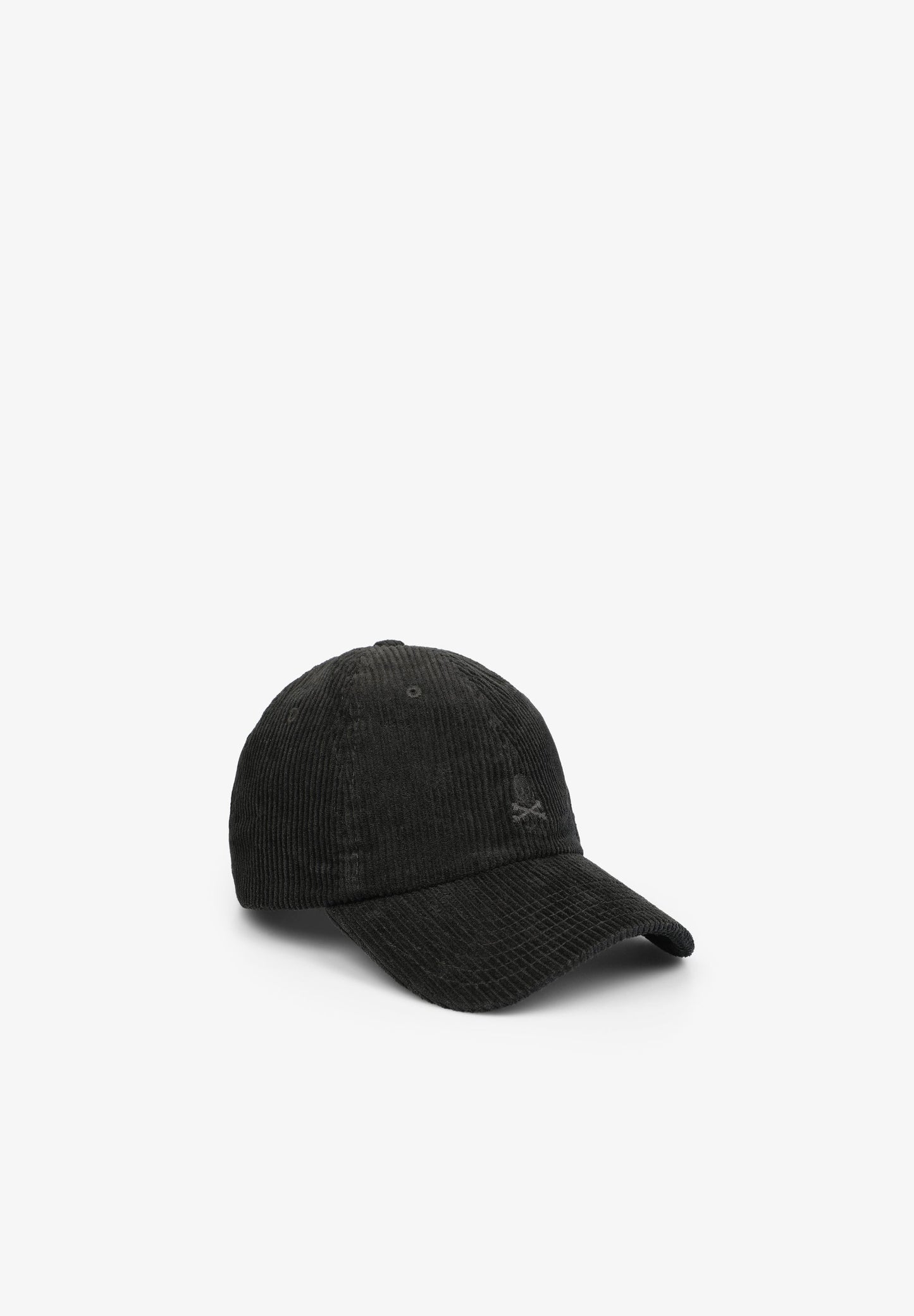 CORDUROY CAP WITH SKULL