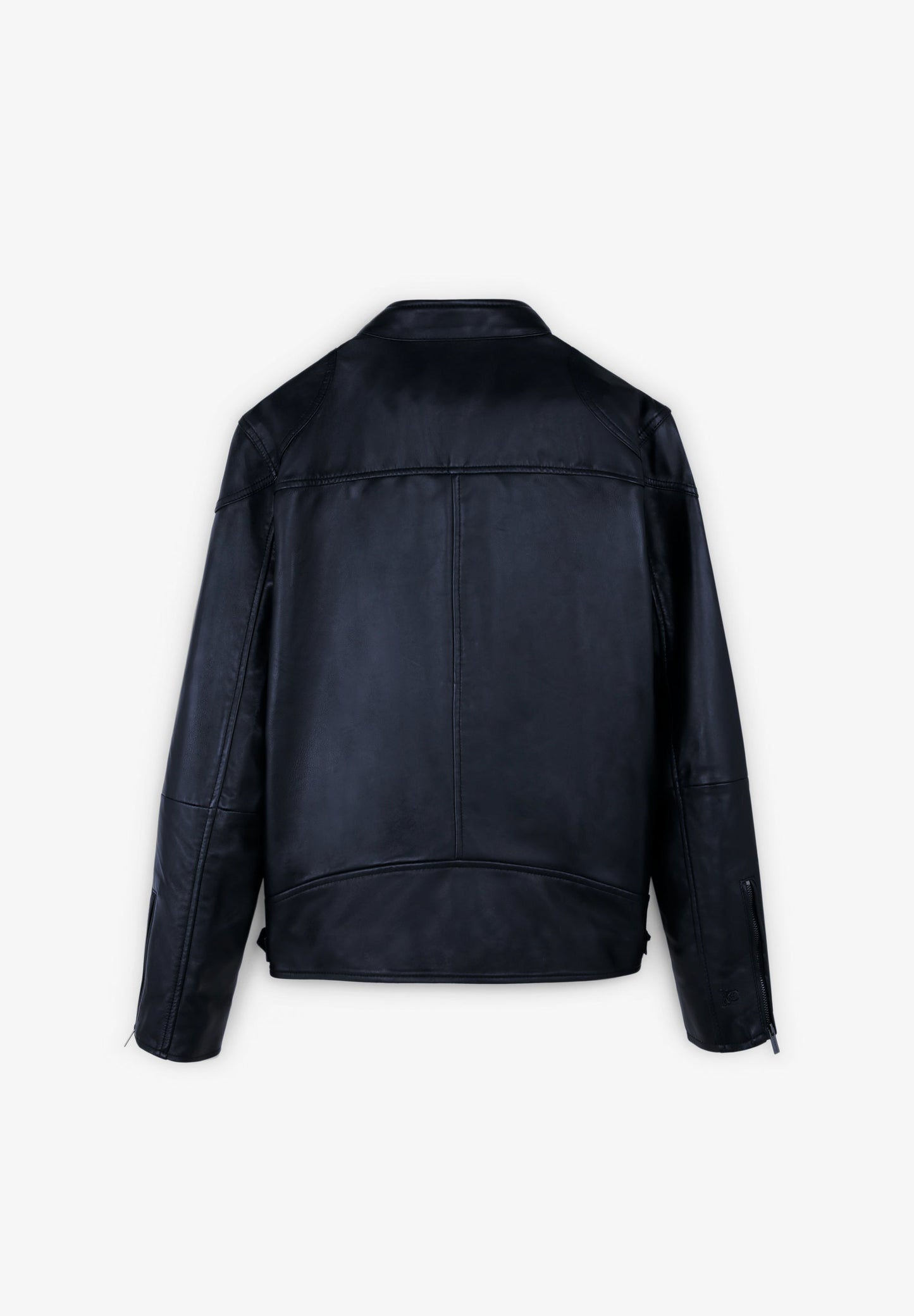 LEATHER BIKER JACKET