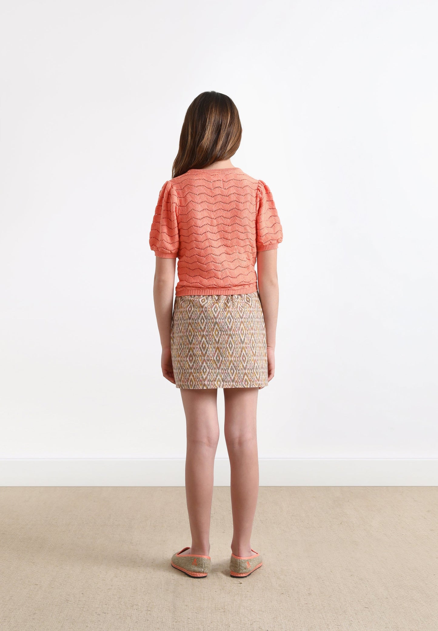 ETHNIC PRINT MINI SKIRT