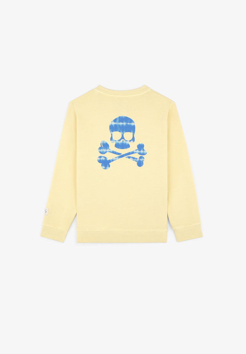 SHIBORI SKULL SWEATER KIDS