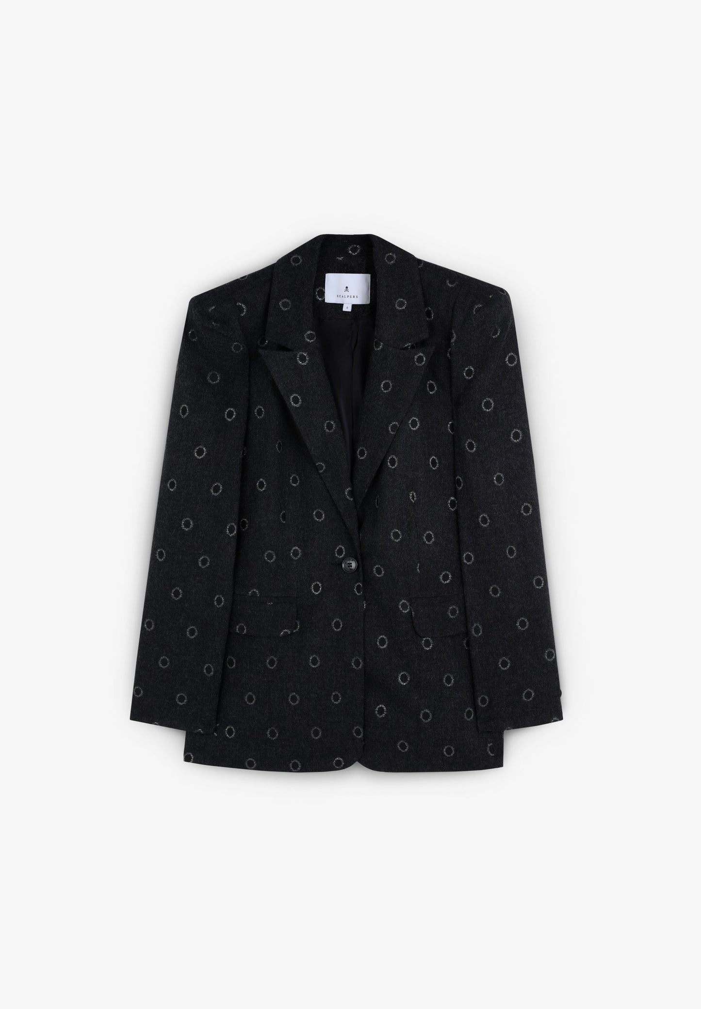 CIRCLE DETAIL BLAZER