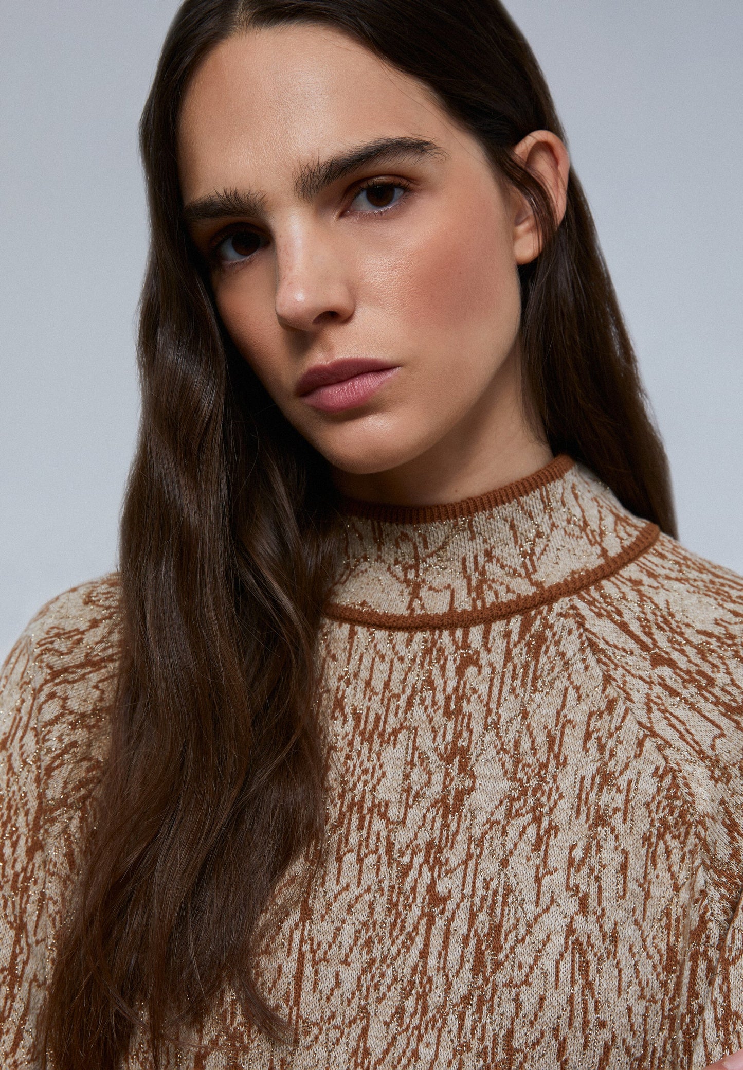 KNIT SWEATER WITH SIDE OPENINGS