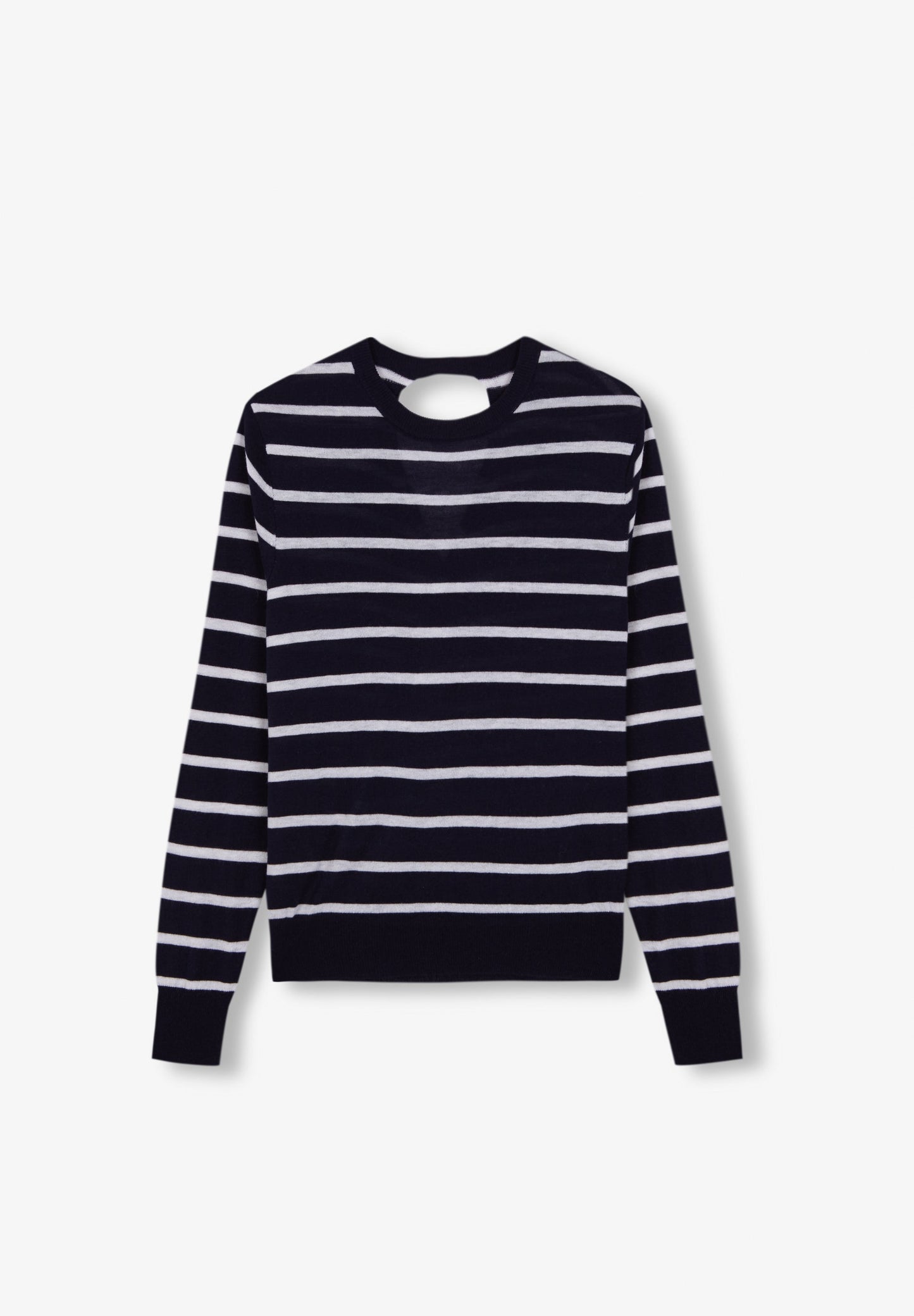 STRIPED SOFT KNIT SWEATER