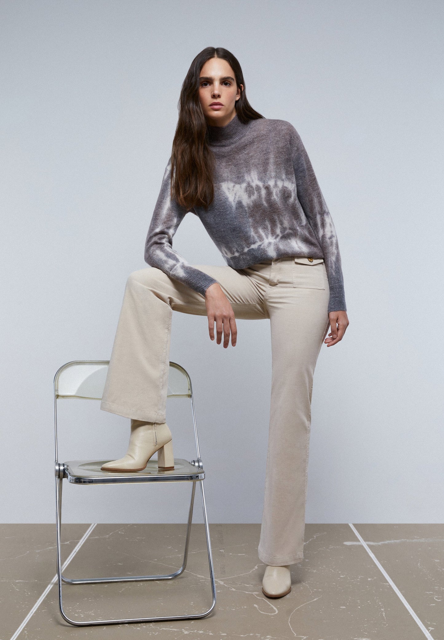 CORDUROY BOOTCUT TROUSERS