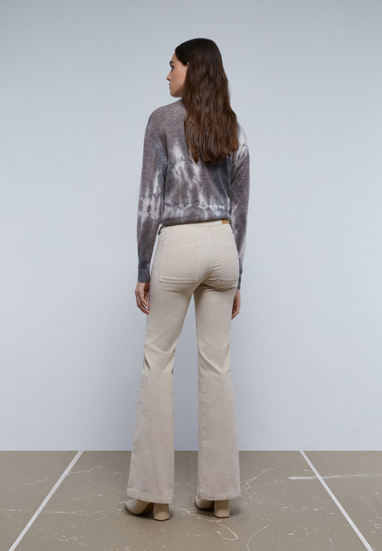 CORDUROY BOOTCUT TROUSERS