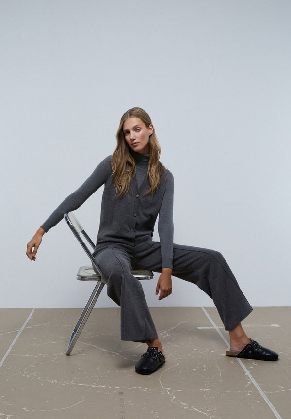 WAVY KNIT PANT