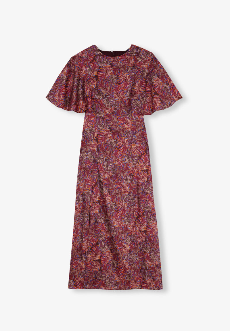 DRESS WITH BACK SLIT