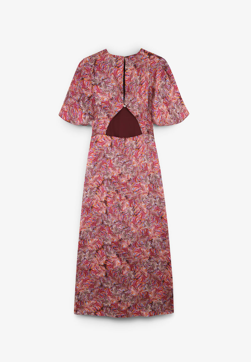 DRESS WITH BACK SLIT