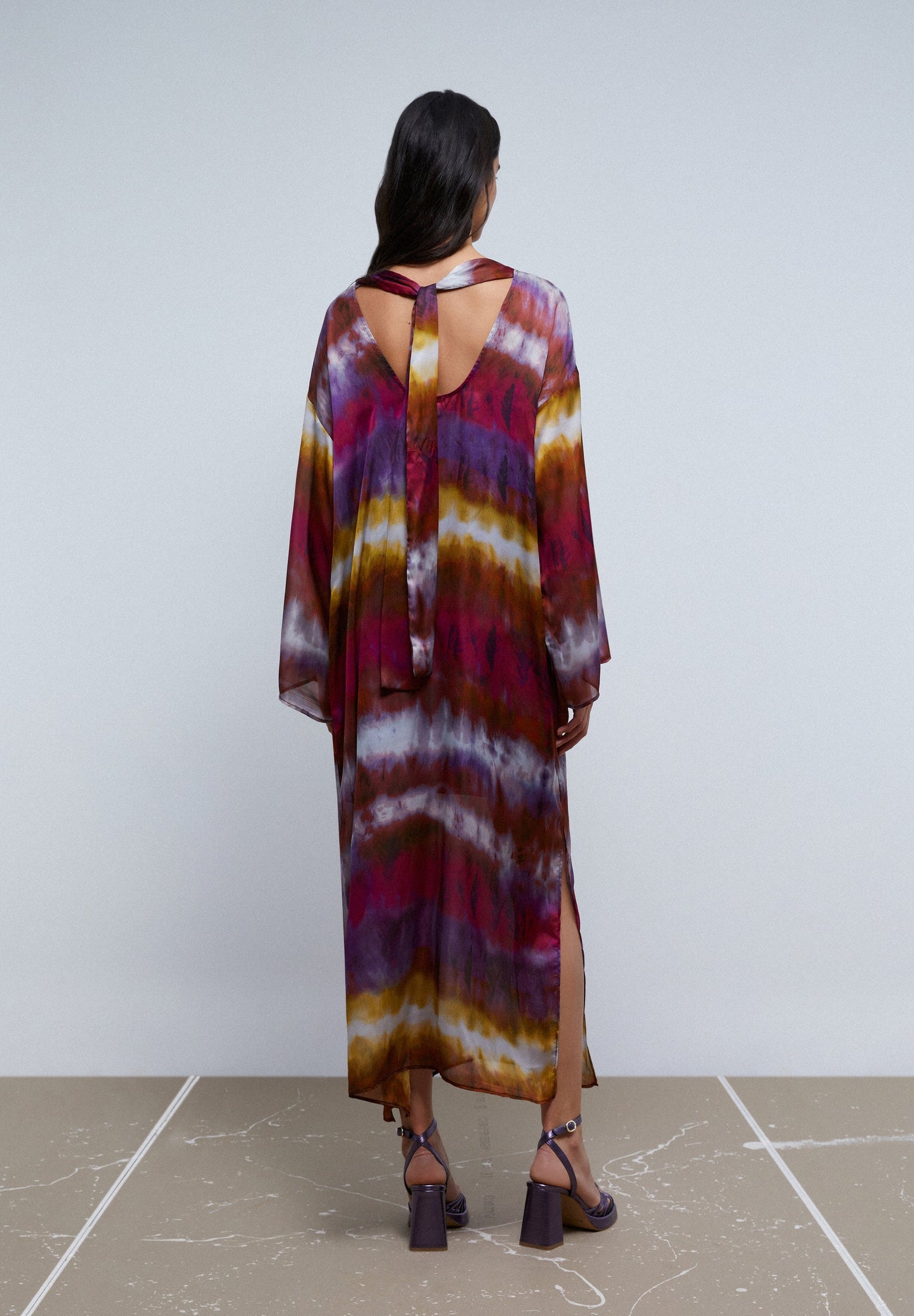 TIE-DYE TUNIC DRESS