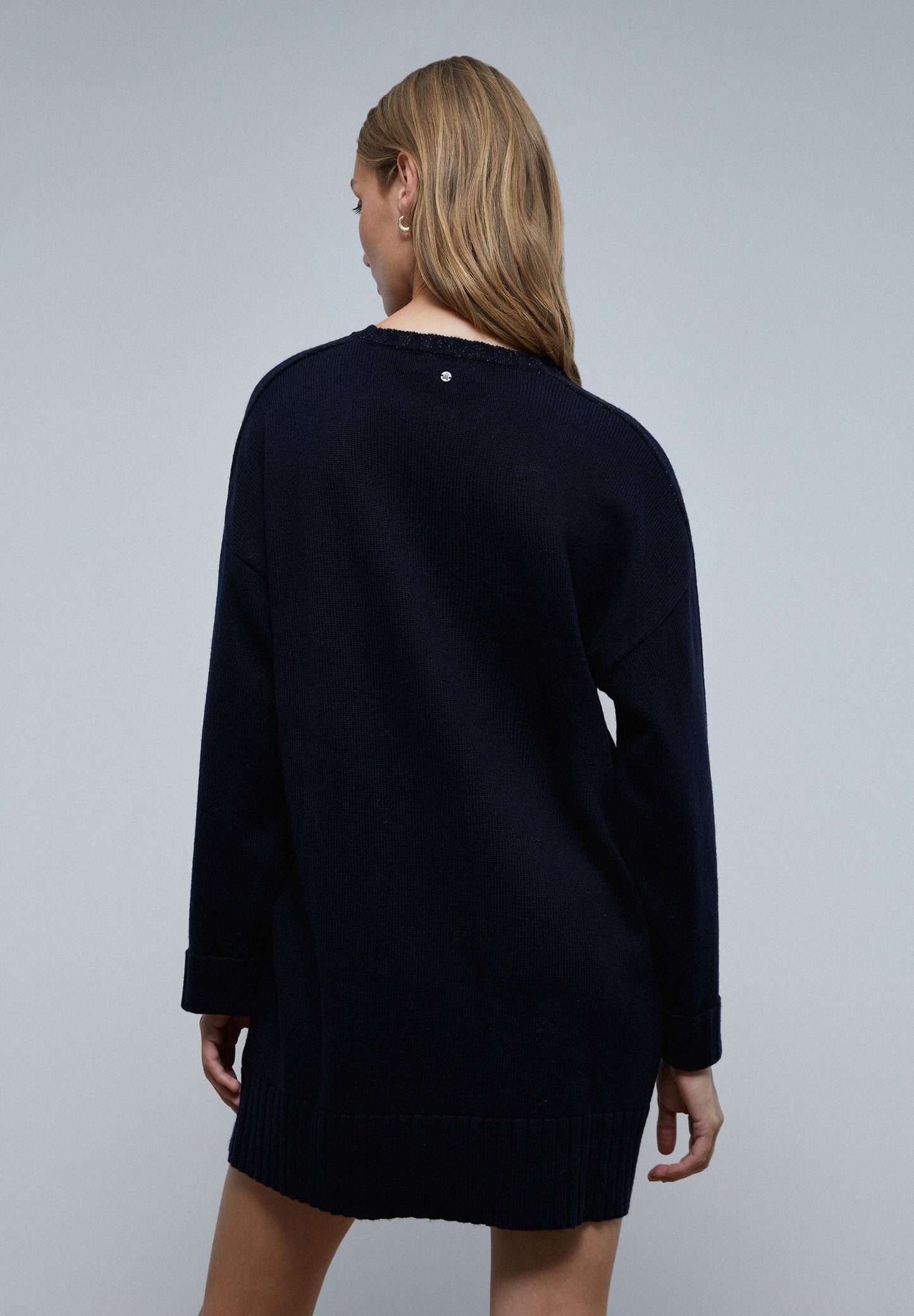 LUREX KNIT MINI DRESS