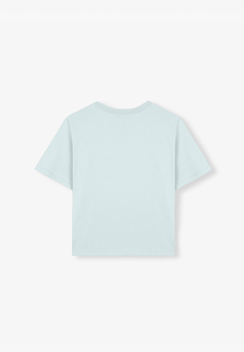 FRONT LOGO BASIC T-SHIRT