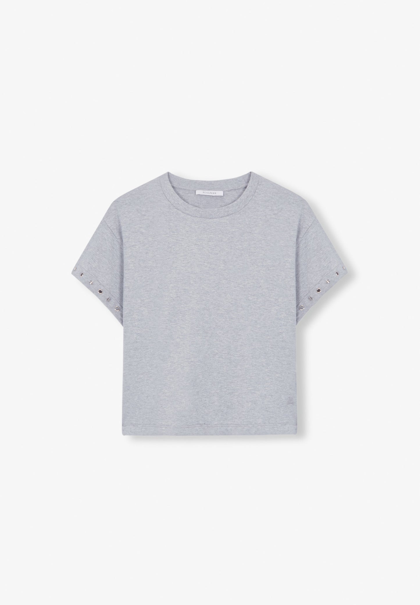 BASIC T-SHIRT WITH SLEEVE DETAIL