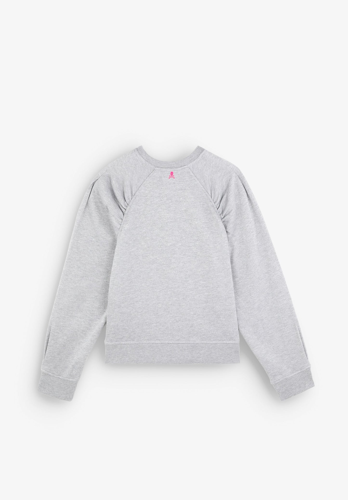 LUREX RUCHED SWEATSHIRT