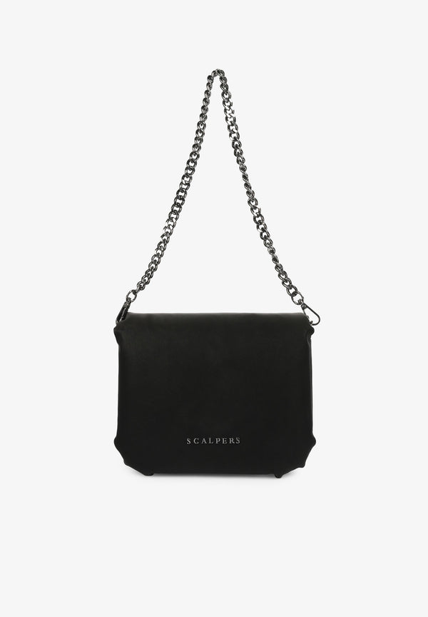 BAG WITH CHAIN HANDLE