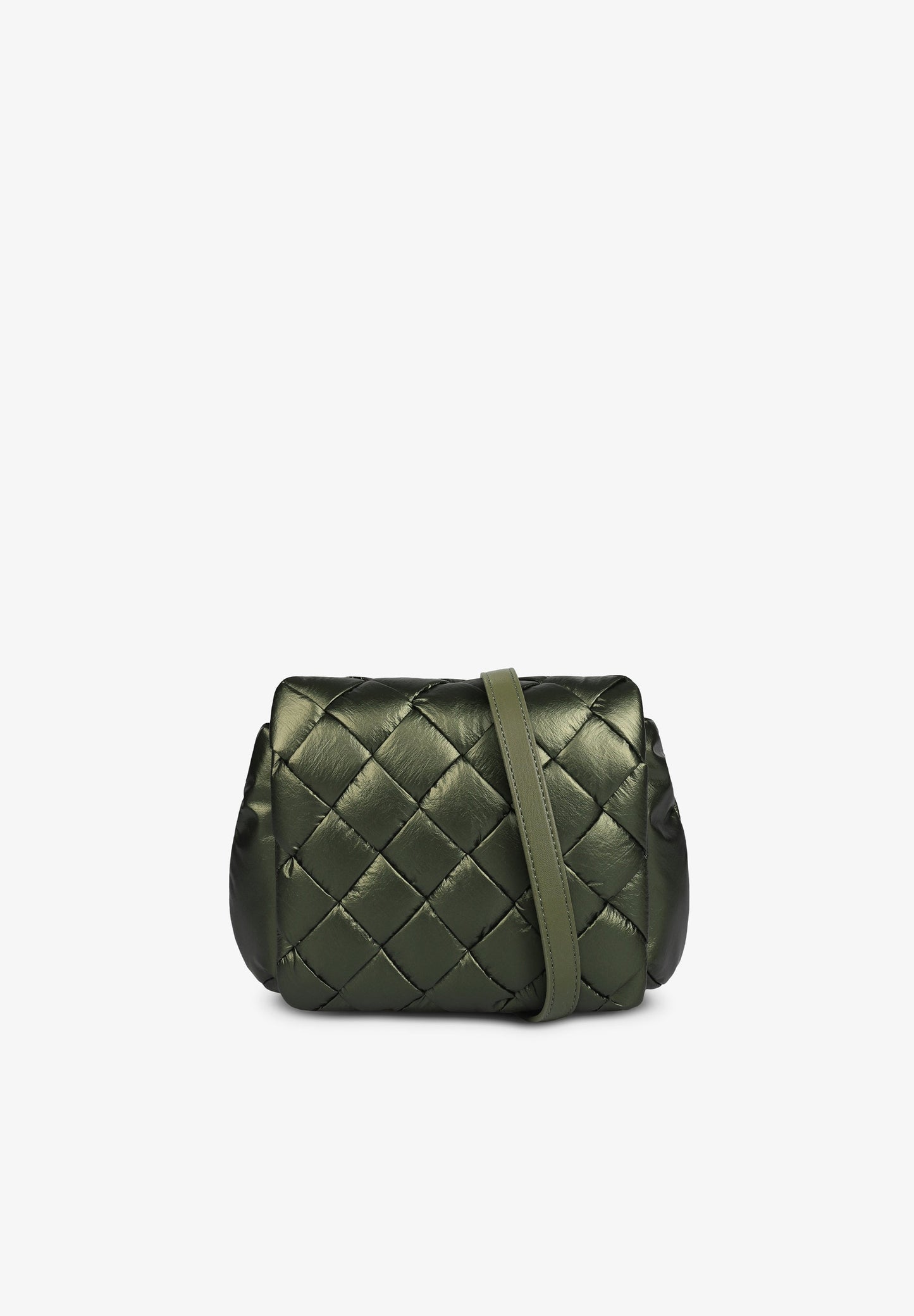 QUILTED BAG WITH MULTIPOSITION HANDLE