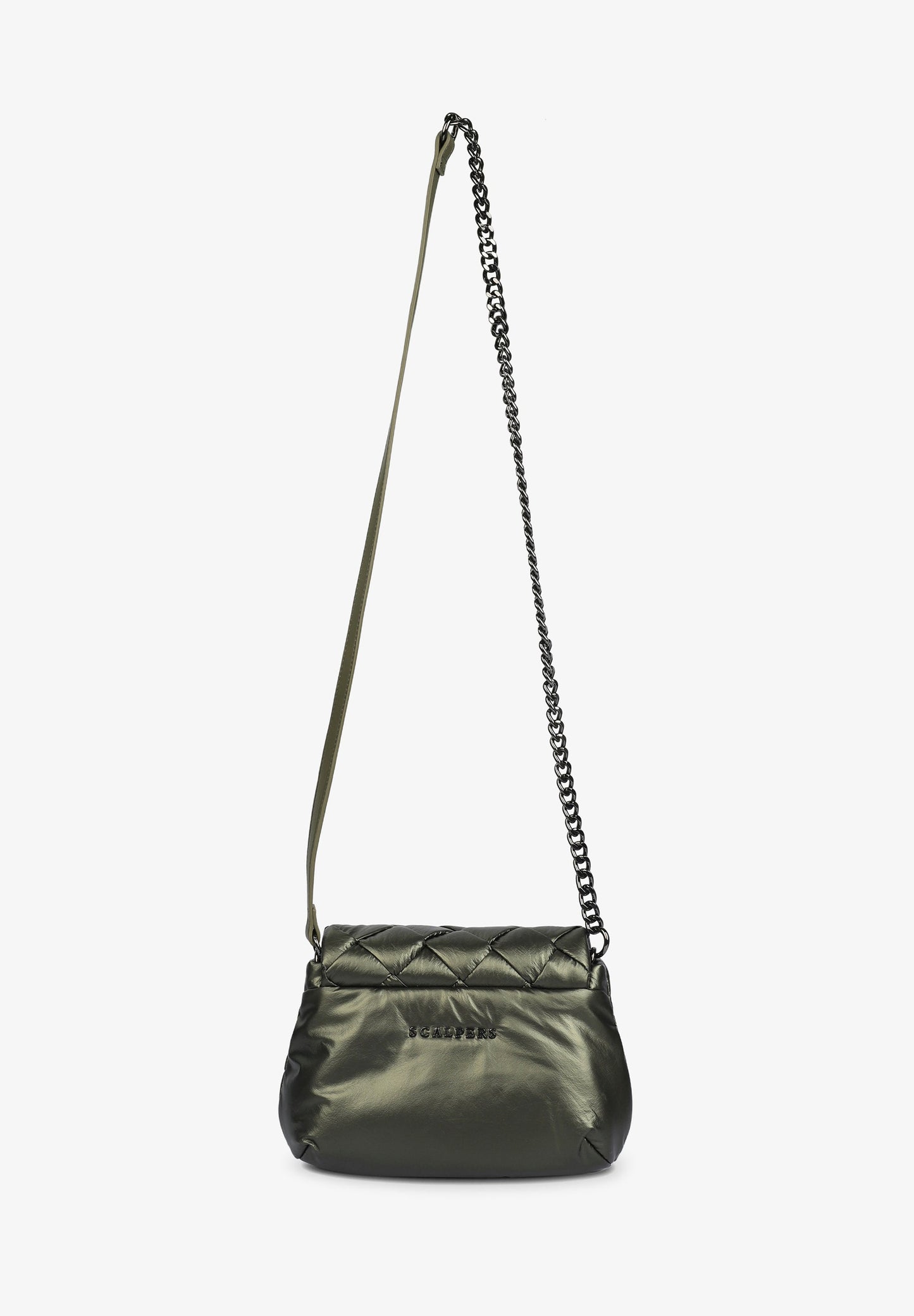 QUILTED BAG WITH MULTIPOSITION HANDLE