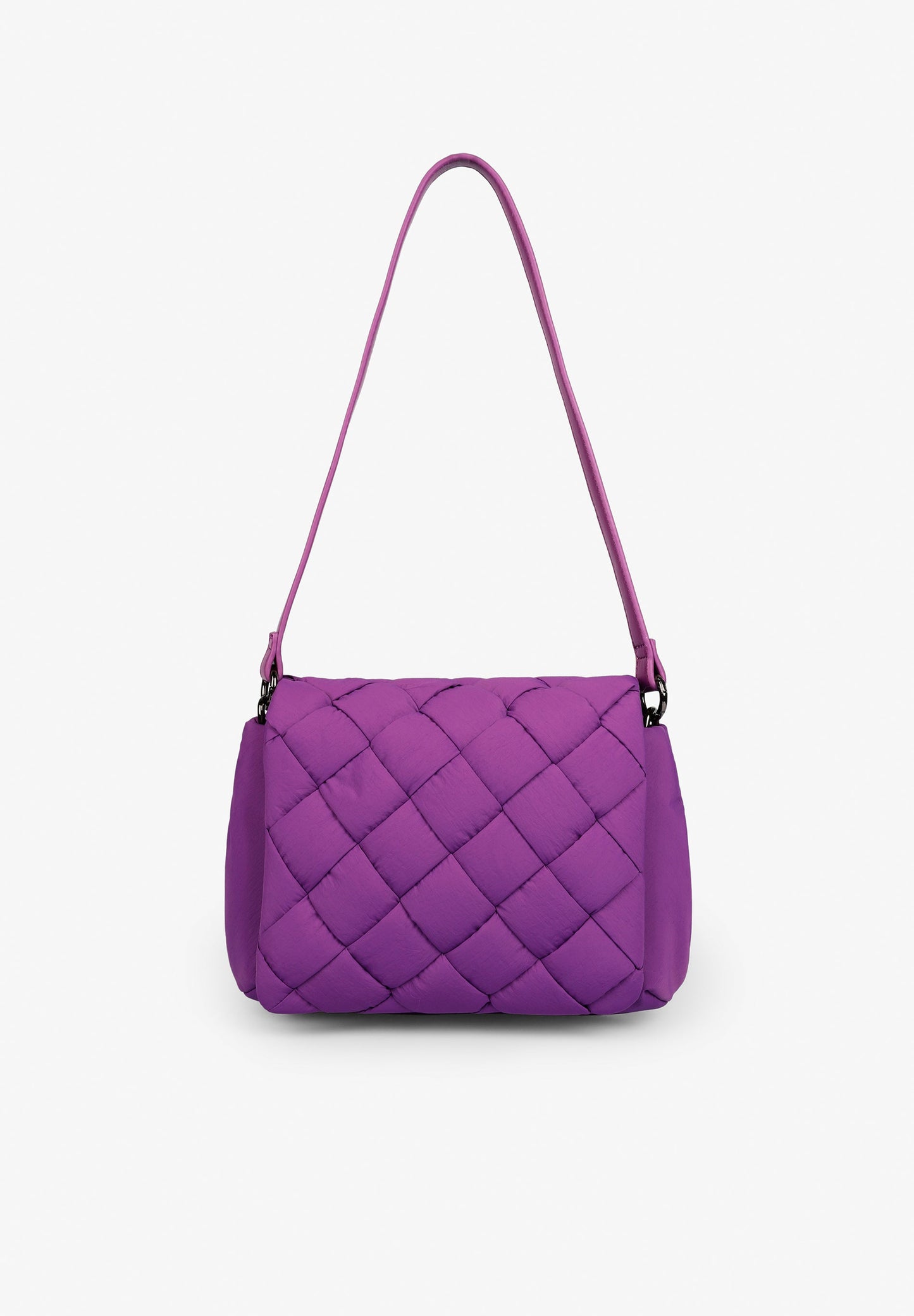 QUILTED BAG WITH MULTIPOSITION HANDLE
