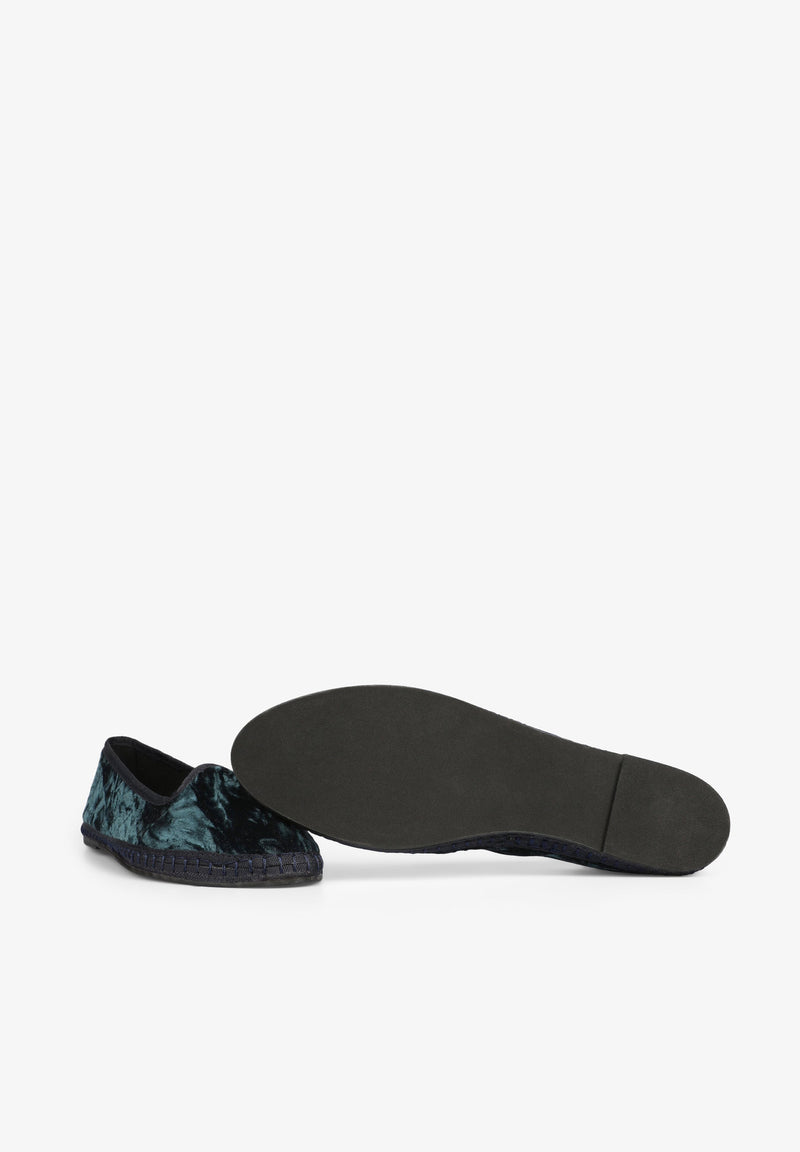 VELVET SLIPPERS