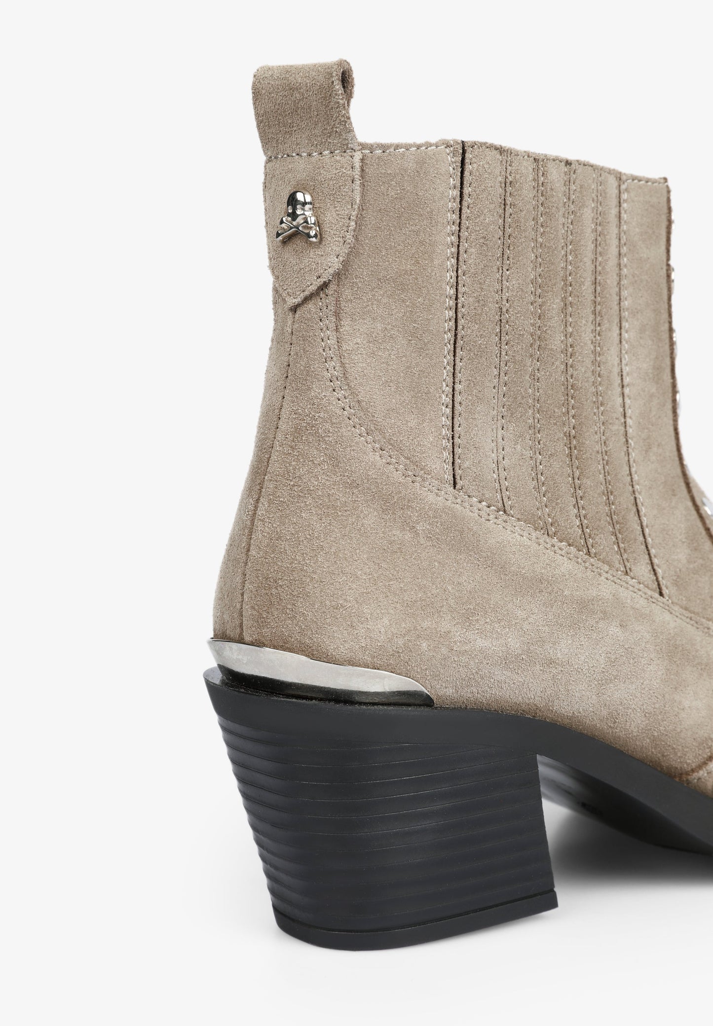 COWBOY ANKLE BOOTS WITH STUDS