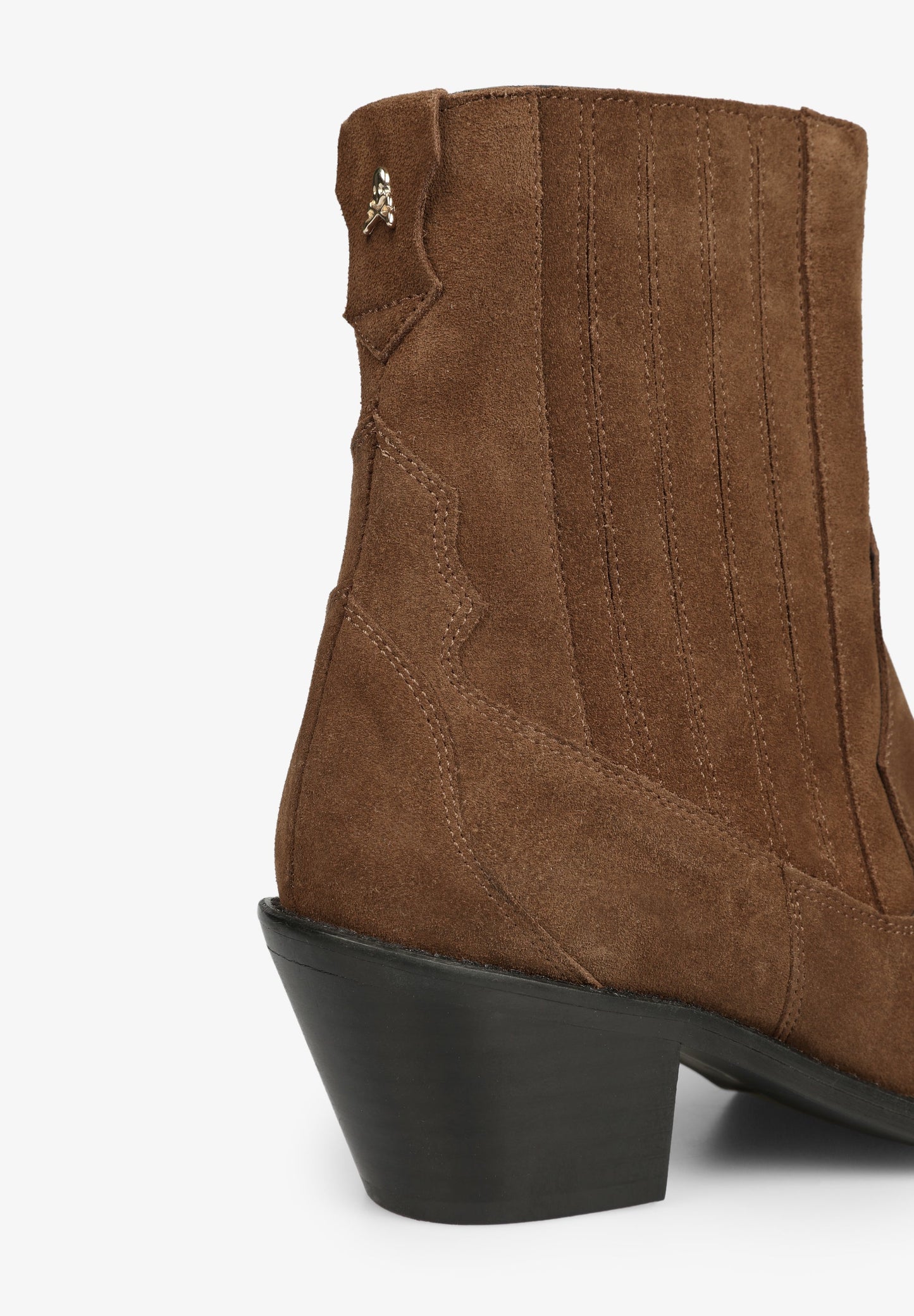 COWBOY ANKLE BOOTS WITH STUDS