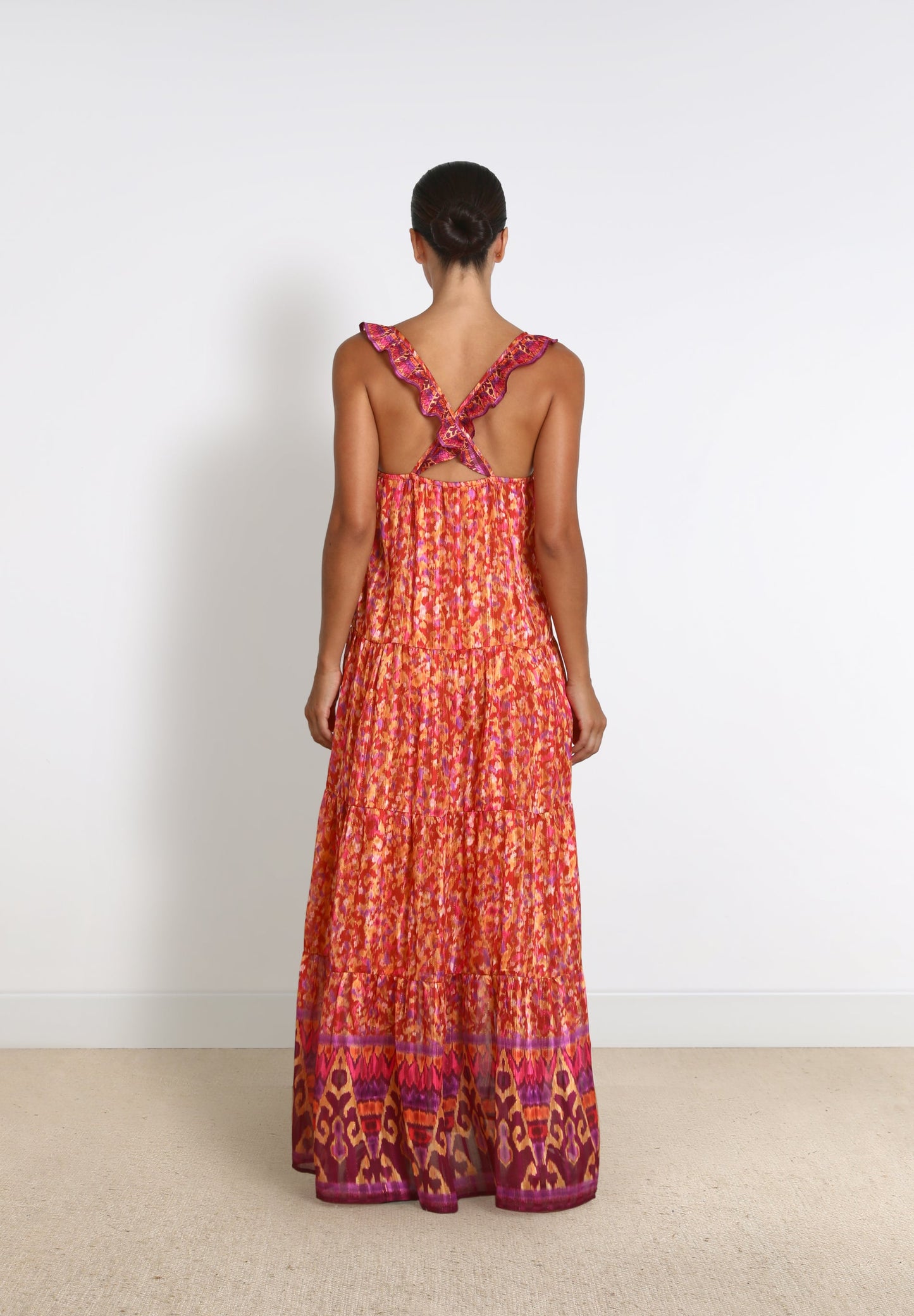 LONG DRESS WITH CROSSED BACK