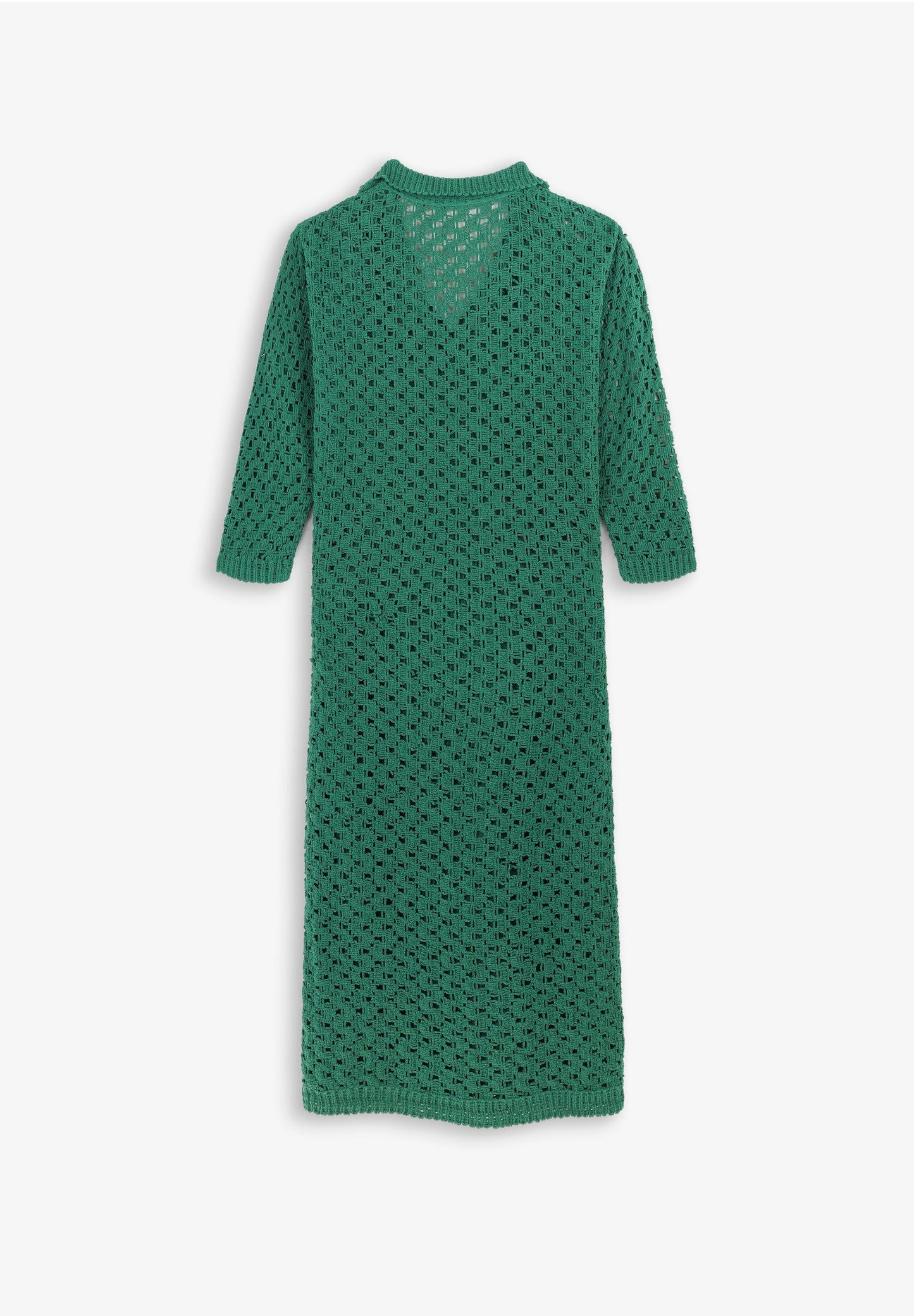 CROCHET POLO DRESS