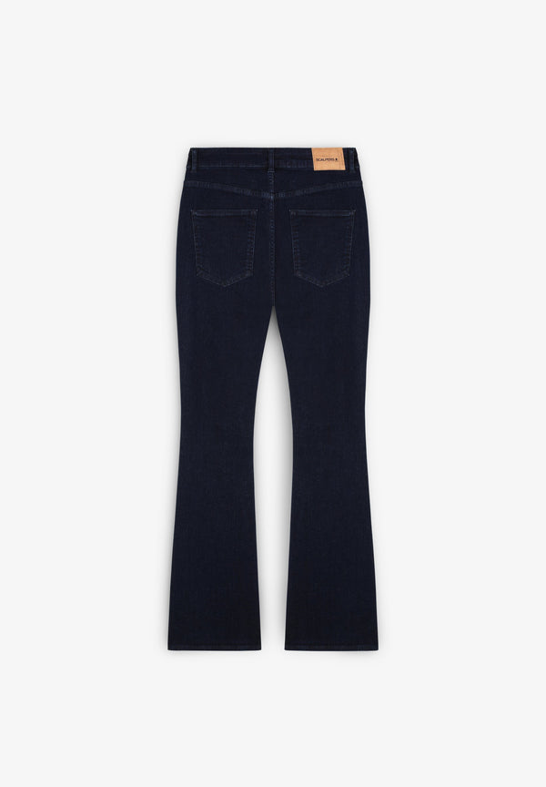 FRONT OPEN BOOTCUT DENIM