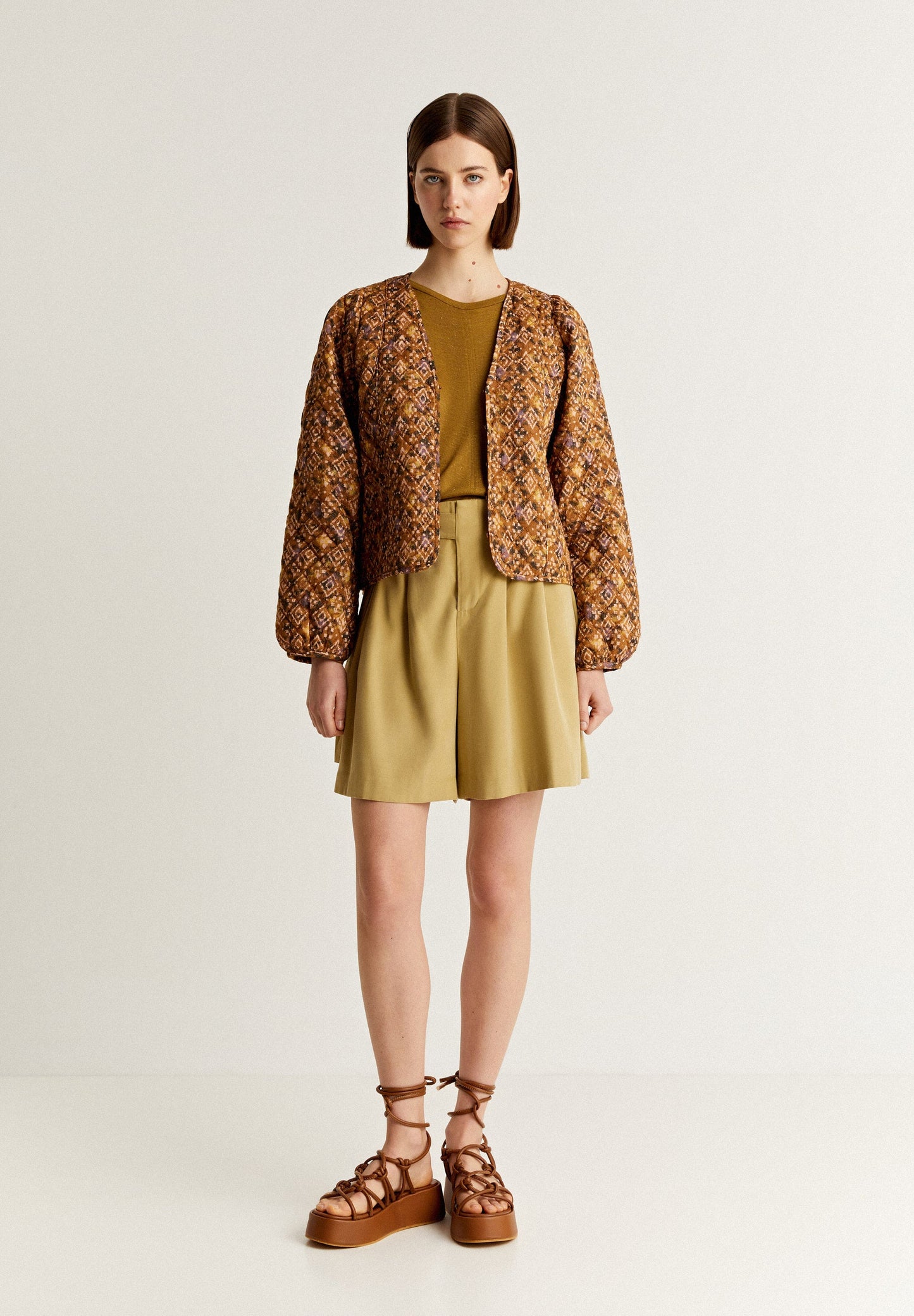 ETHNIC PUFFER JACKET