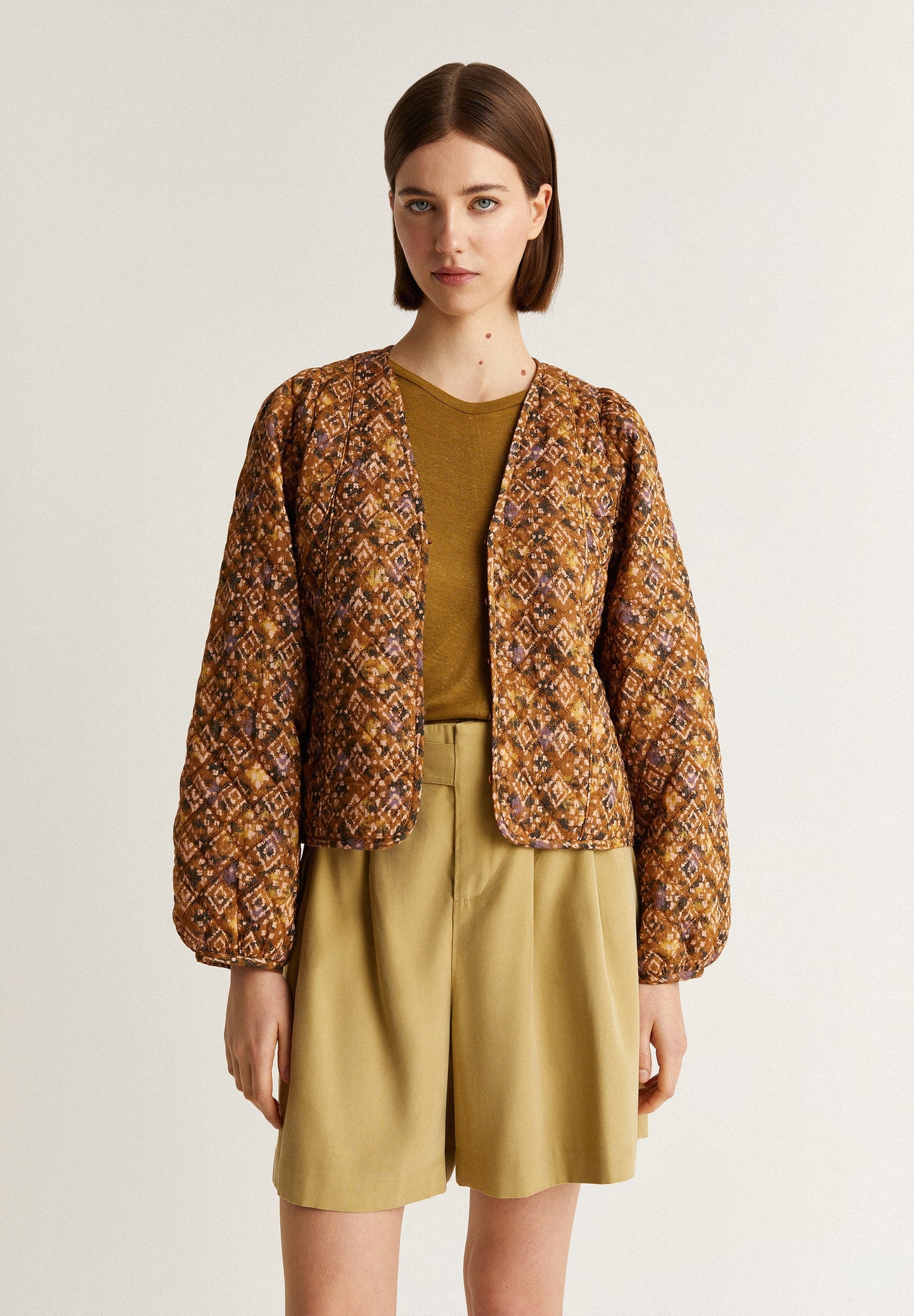 ETHNIC PUFFER JACKET