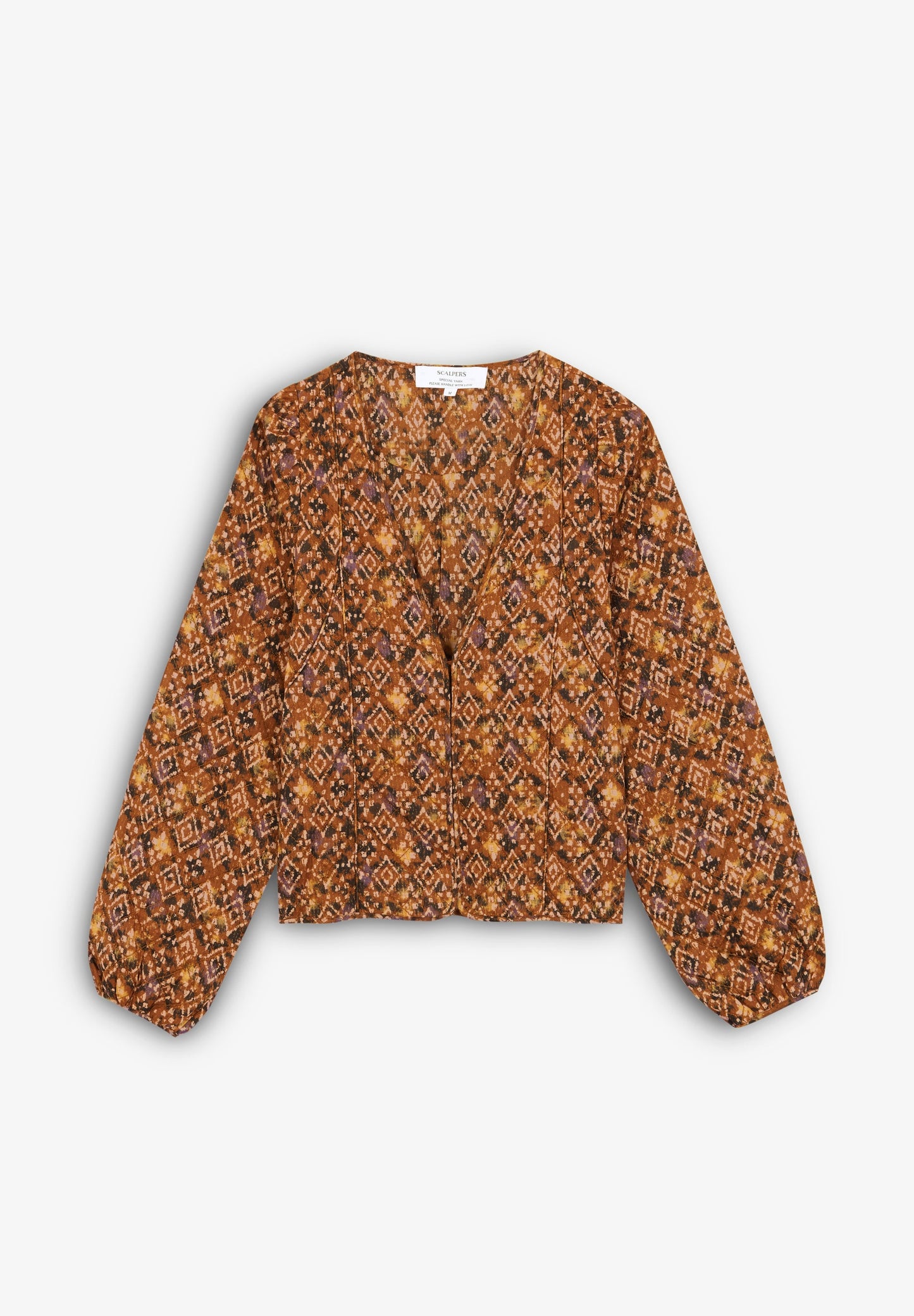 ETHNIC PUFFER JACKET