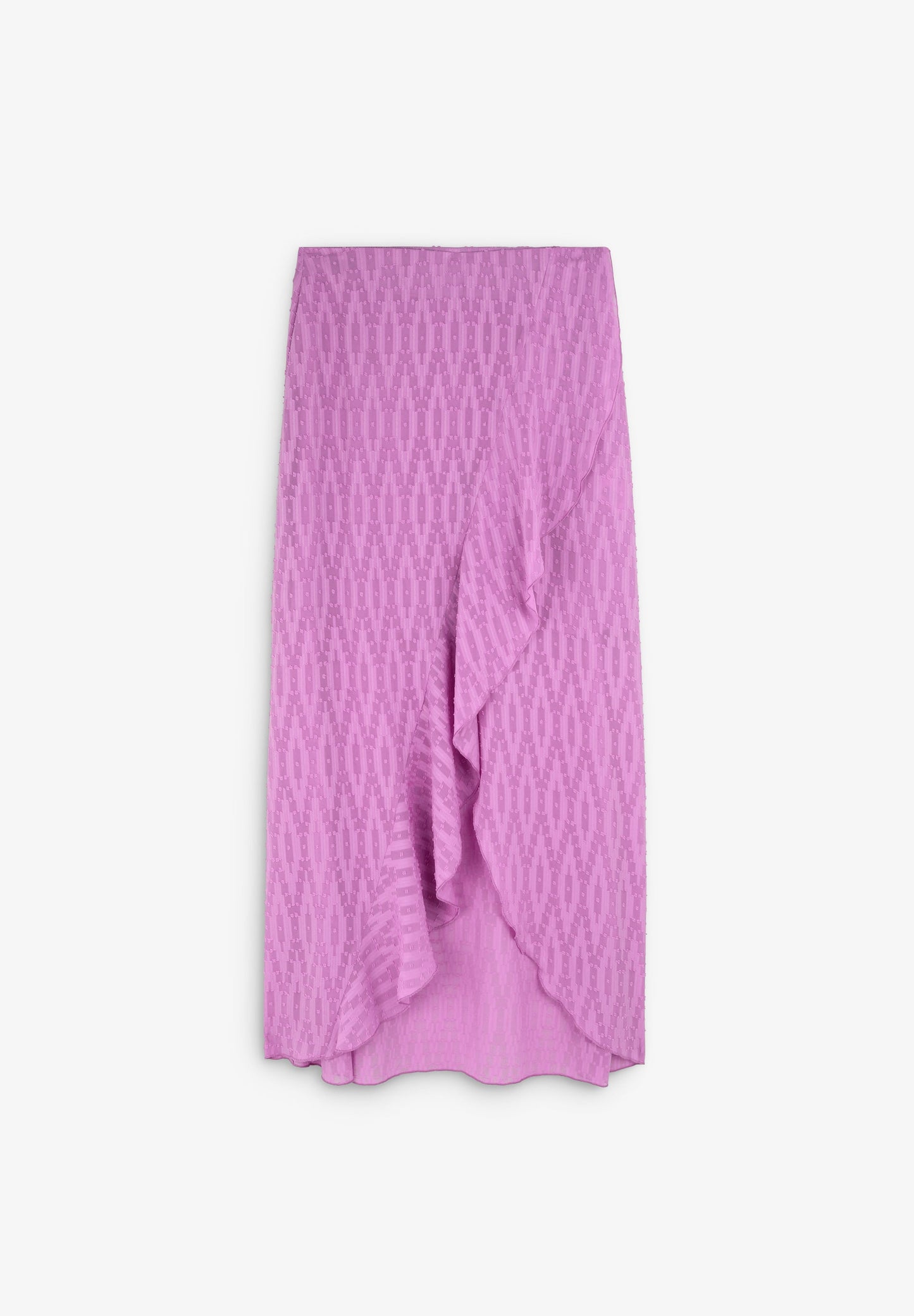 SWISS DOT RUFFLE SKIRT