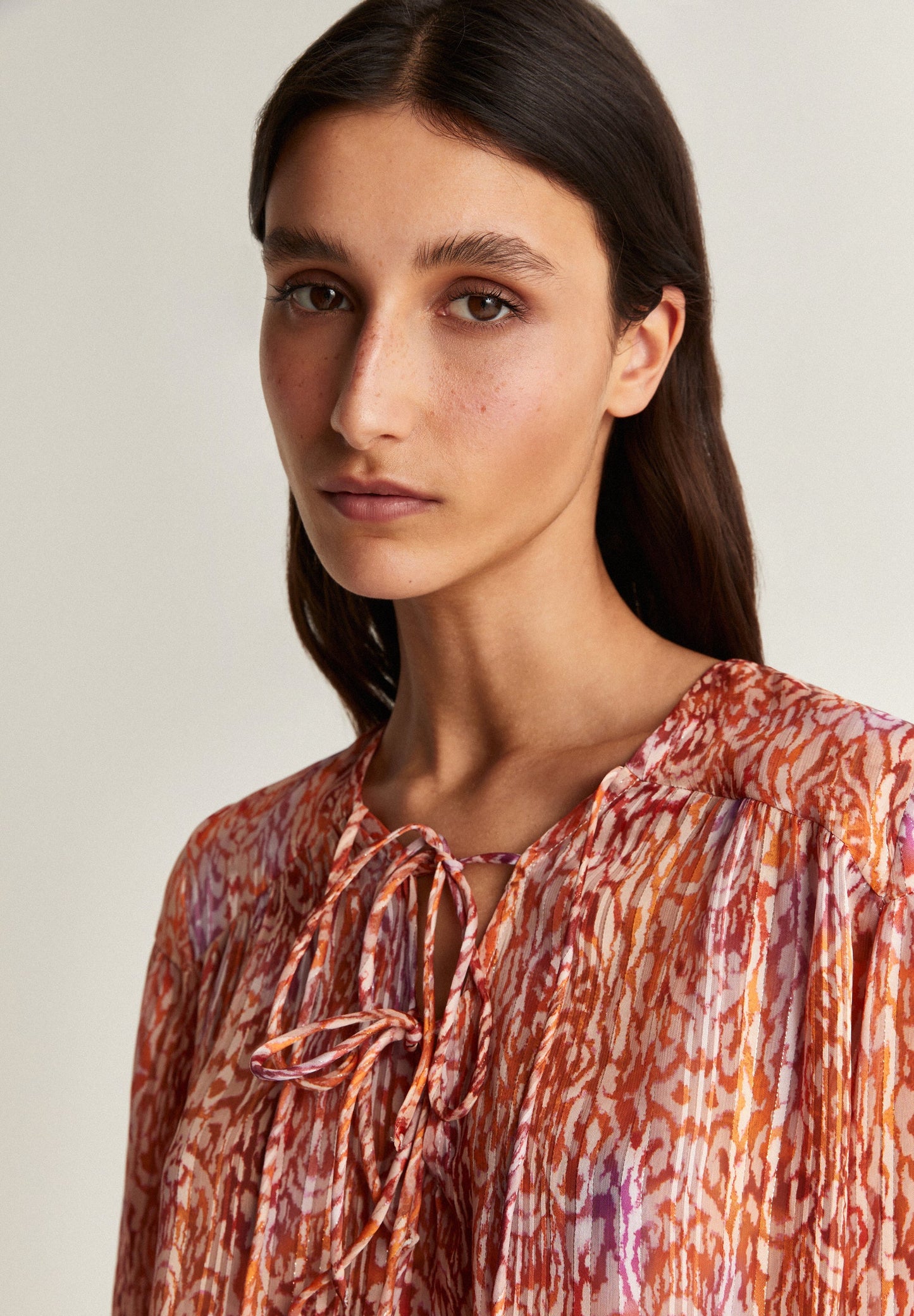 FLOWING ETHNIC BLOUSE