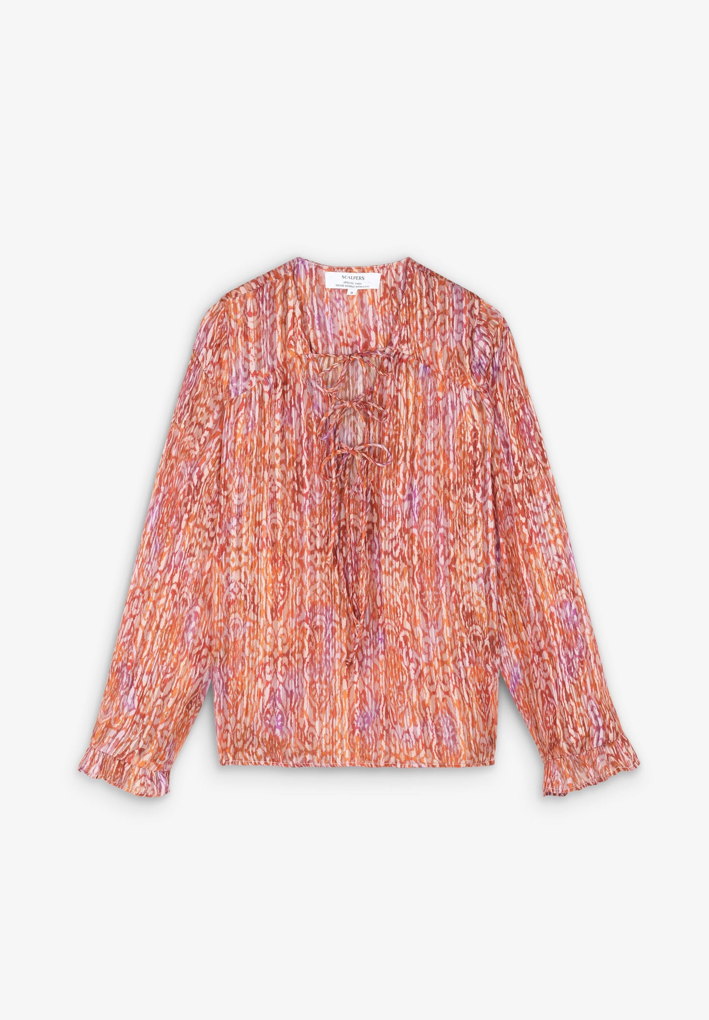 FLOWING ETHNIC BLOUSE