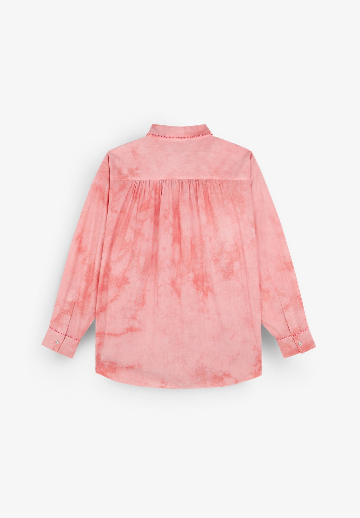 EMBROIDERED TIE-DYE SHIRT