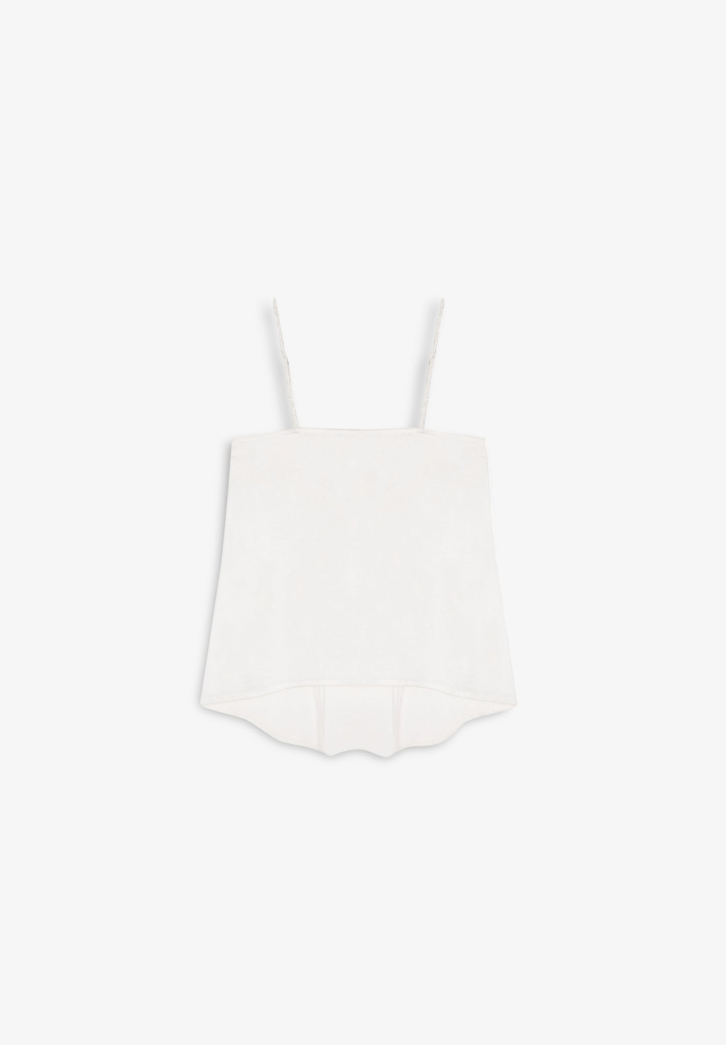 SATIN TOP WITH STRAPS