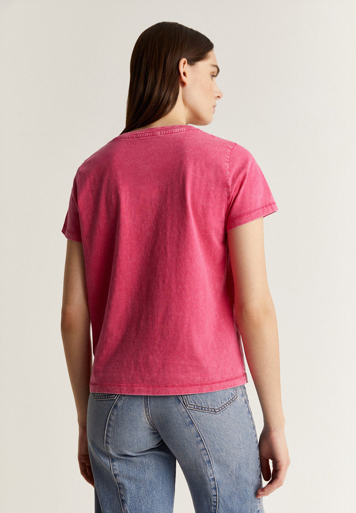 T-SHIRT WITH EMBROIDERED LOGO