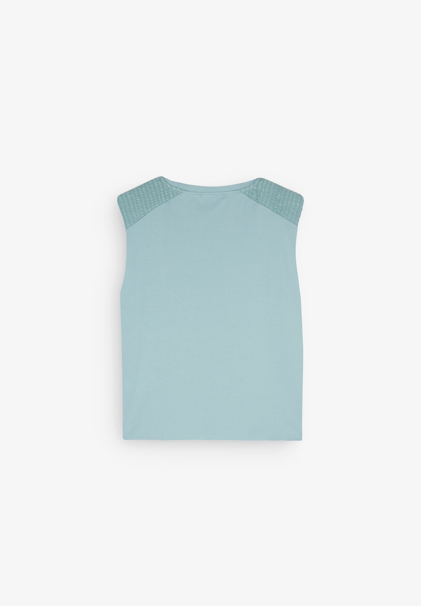 T-SHIRT WITH SHOULDER STRAP DETAIL