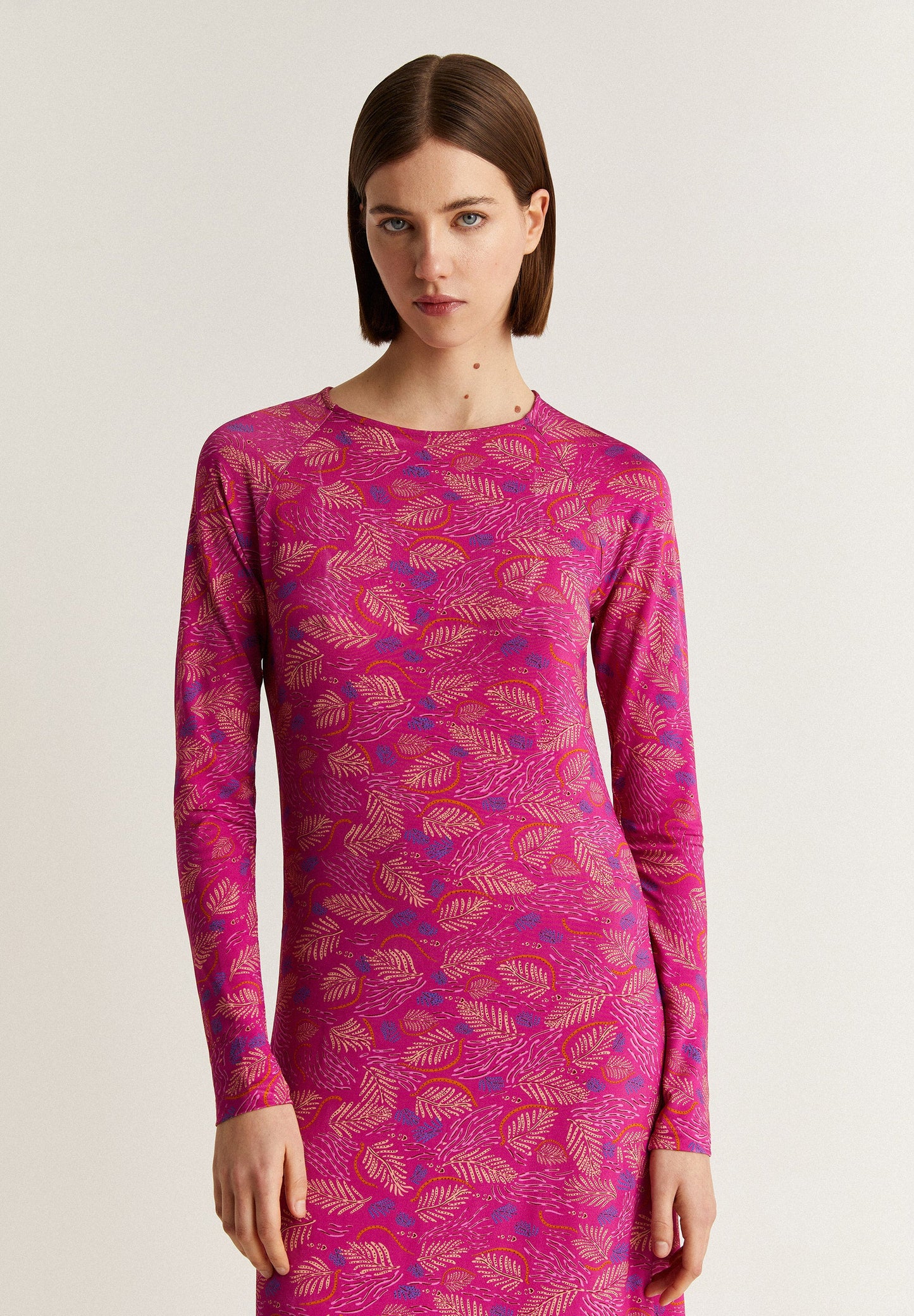 MIDI DRESS WITH BACK DETAIL